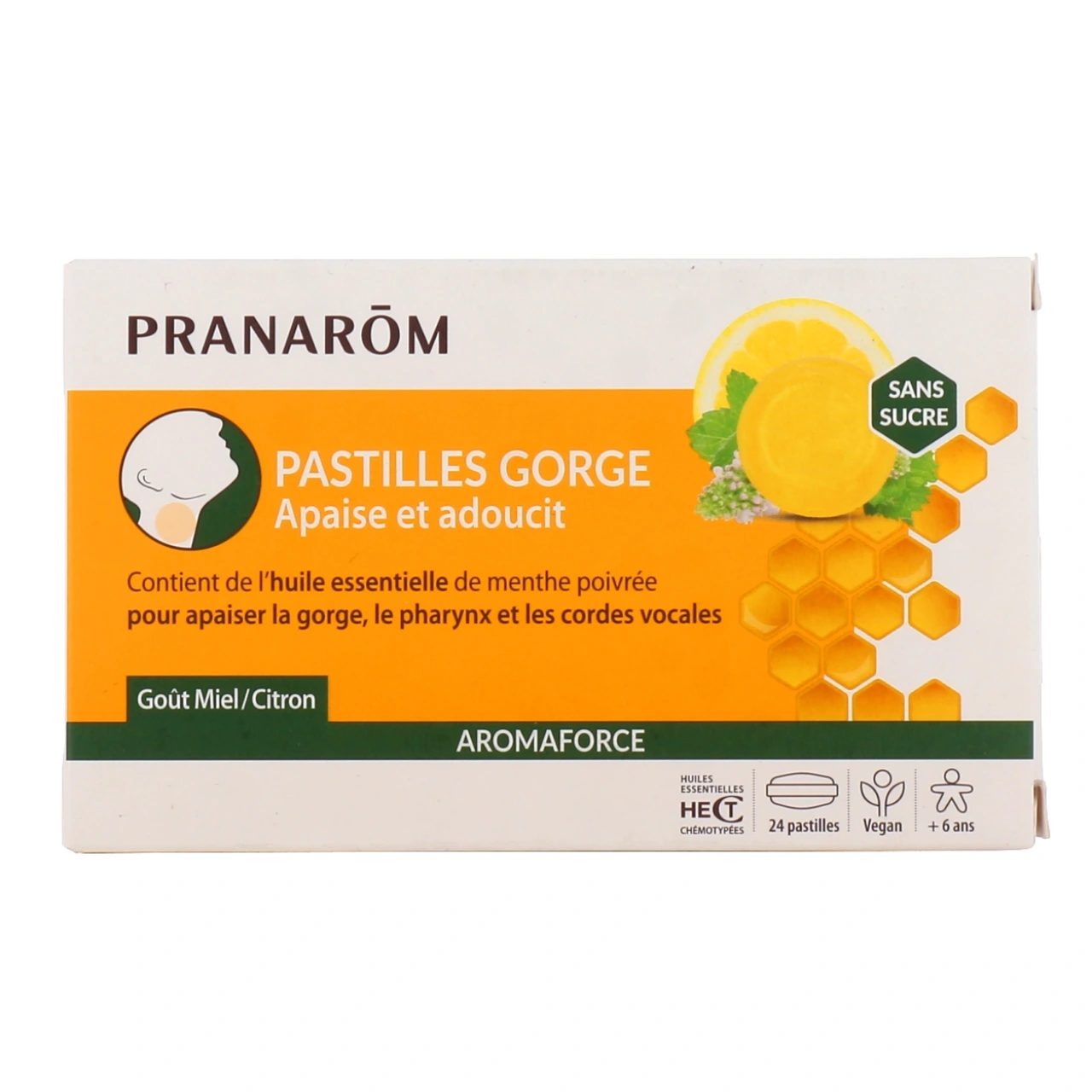 Pranarom Aromaforce Pastilles Gorge Apaise et Adoucit - Vue 2