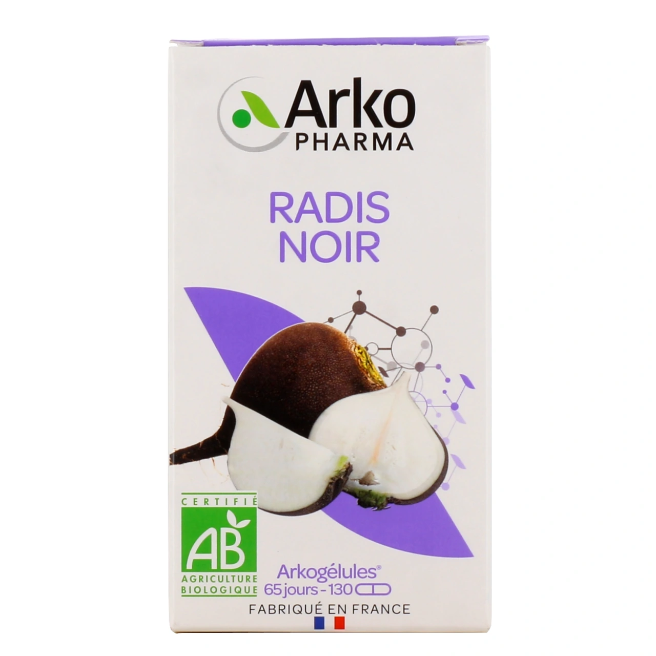 Arkogélules Radis Noir Bio - Vue 2