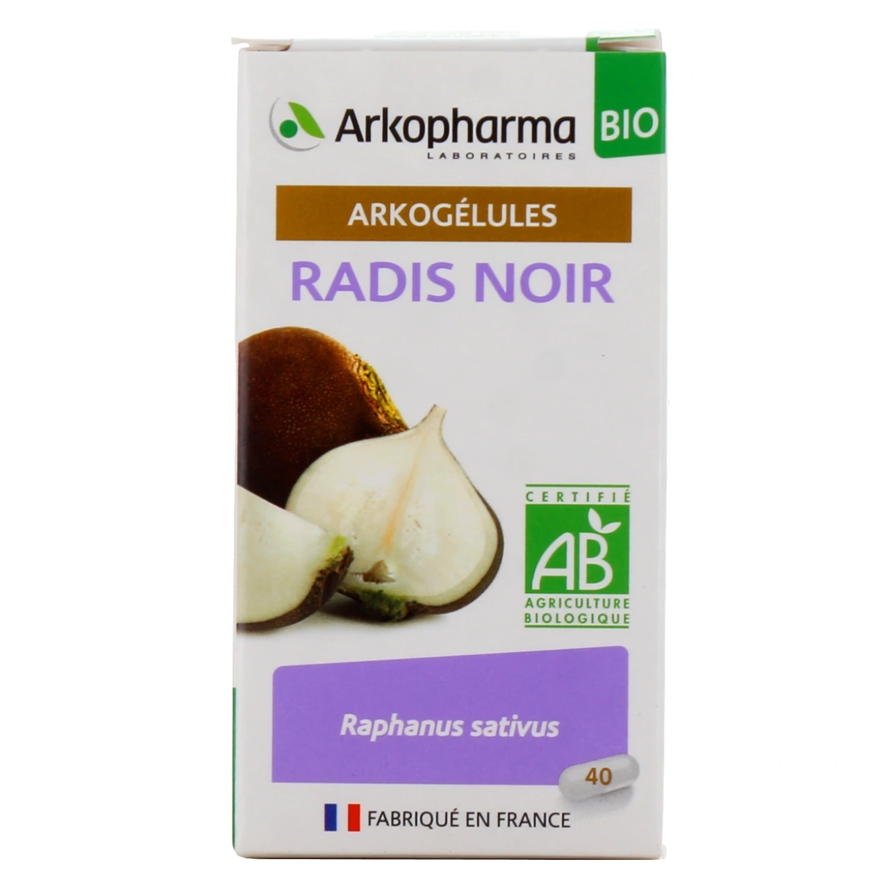 Arkogélules Radis Noir Bio - Vue 5