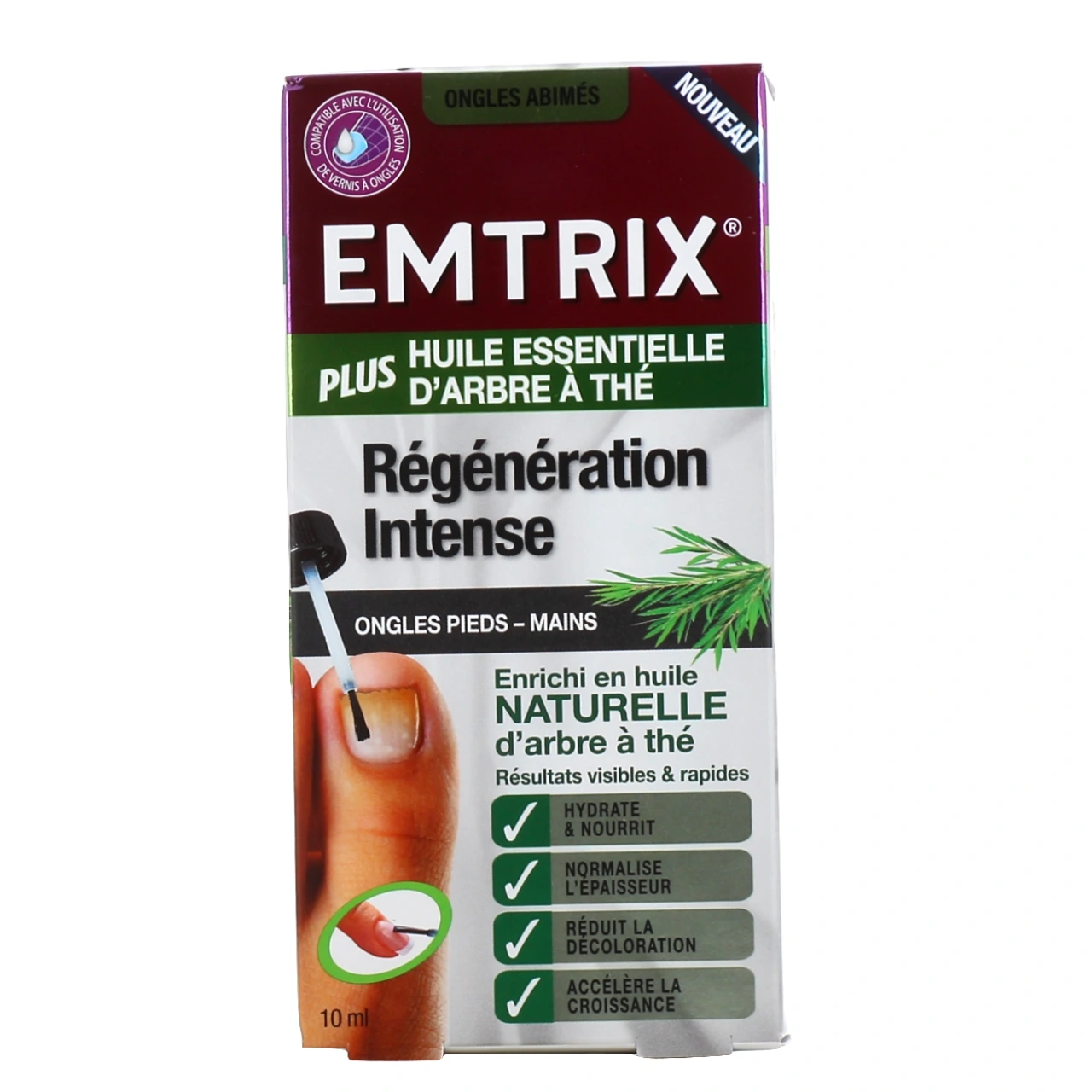 Emtrix Ongles Abimés Traitement Régénérant Intense - Vue 2