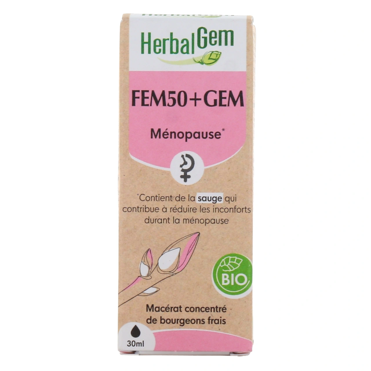 Herbalgem Fem50+ Gem Ménopause Bio - Vue 2