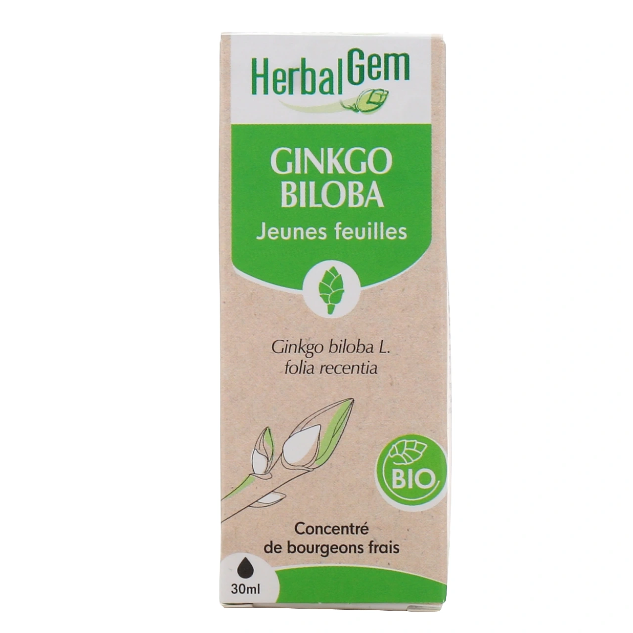 Herbalgem Ginkgo Biloba Bio - Vue 2