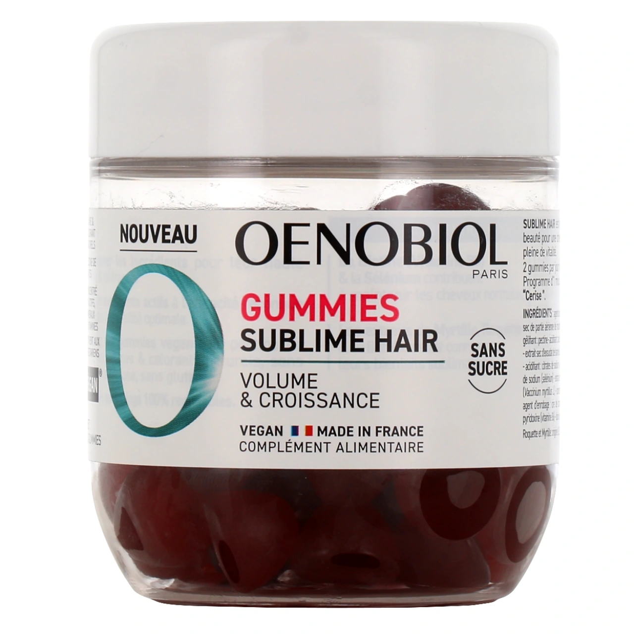 Oenobiol Gummies Sublime Hair - Vue 2
