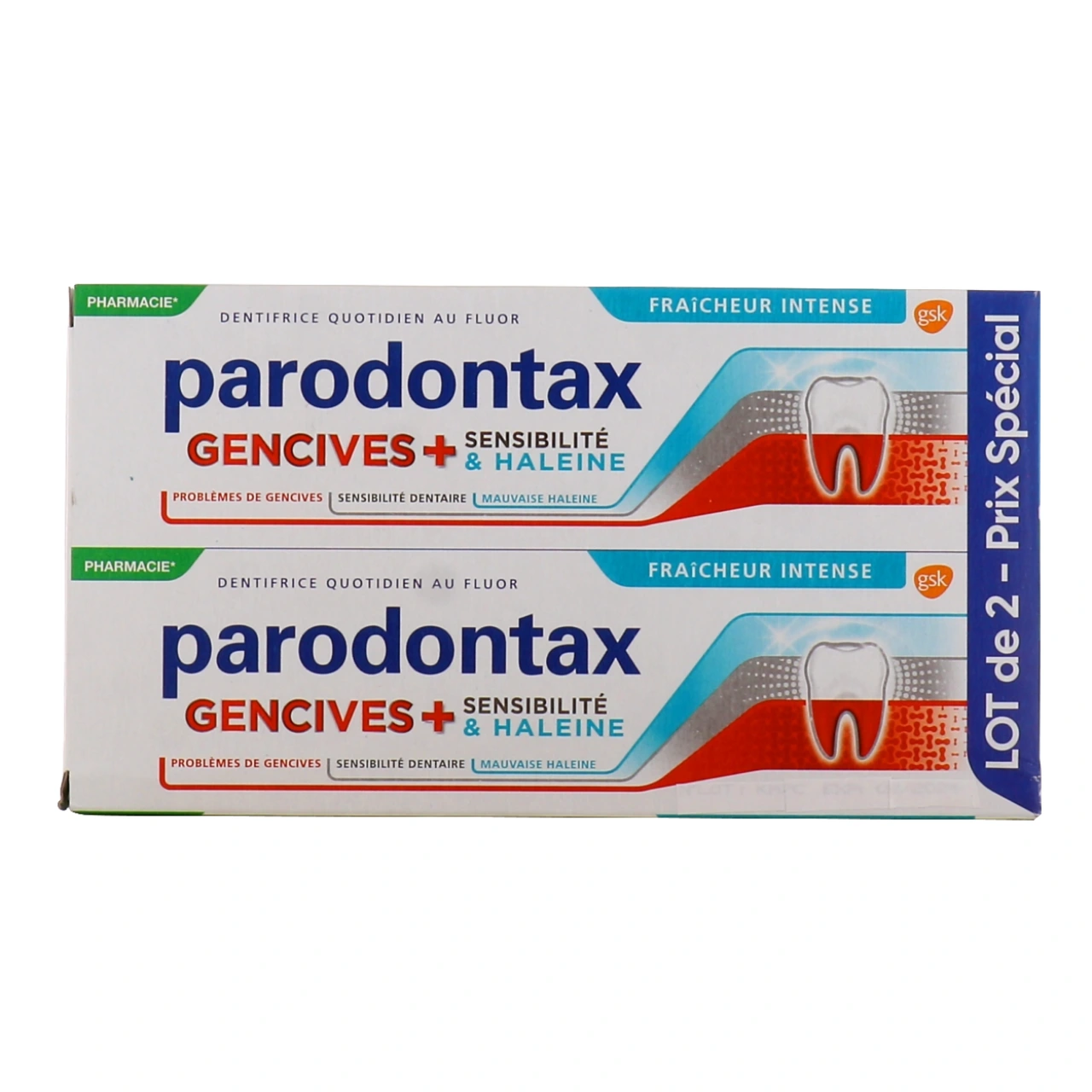 Parodontax Dentifrice Gencives + Sensibilité et Haleine - Vue 2