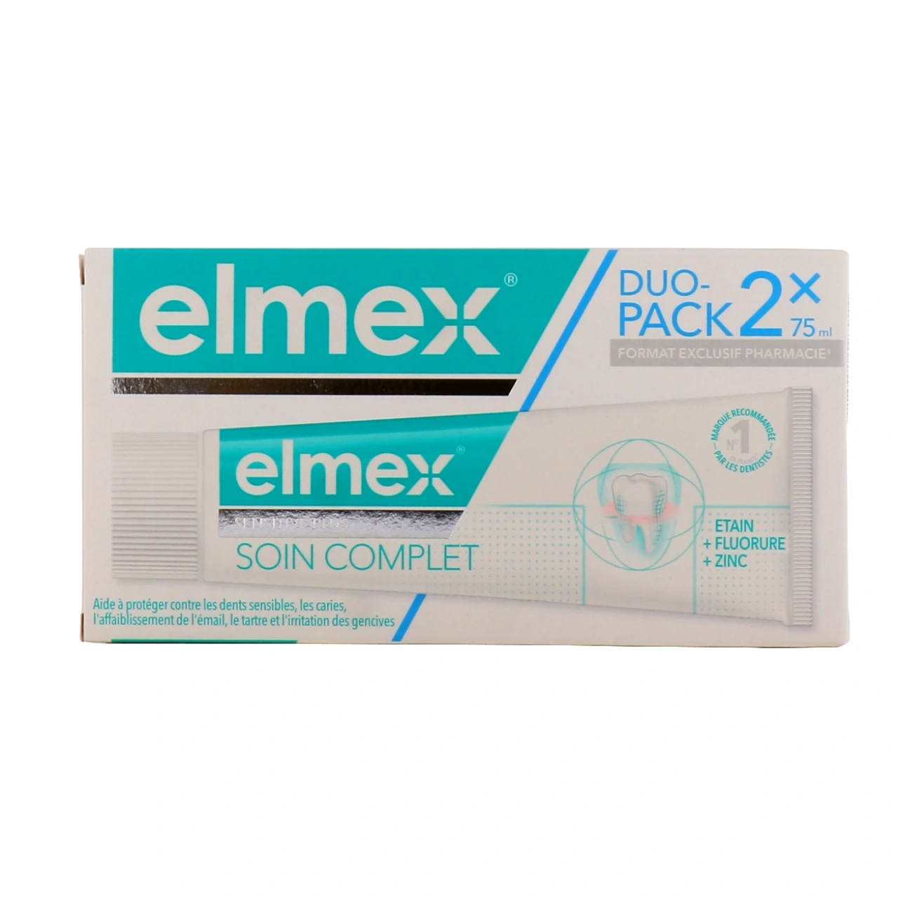 Elmex Sensitive Plus Dentifrice Soin Complet - Vue 2