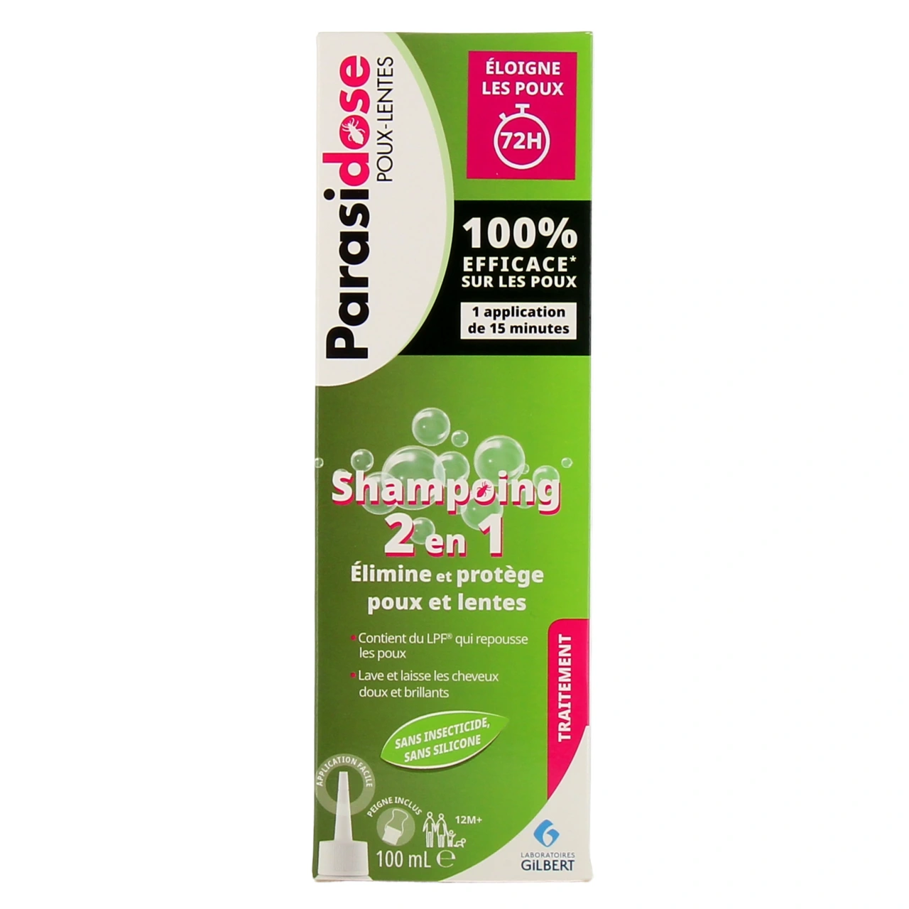 Parasidose Shampoing 2 en 1 - Vue 2