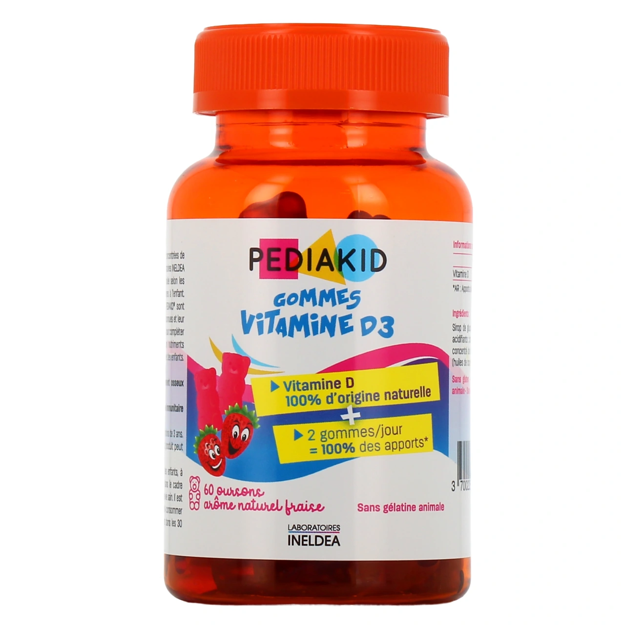Pediakid Gommes Vitamine D3 - Vue 2