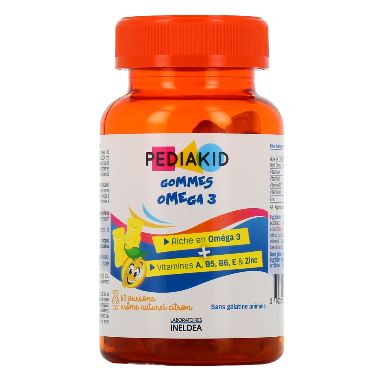 Pediakid Gommes Omega 3 - Vue 2