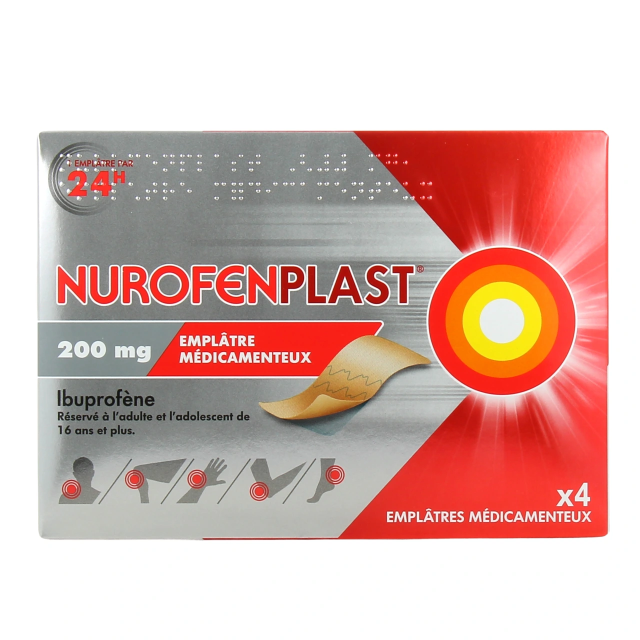 NurofenPlast Patch Anti-Douleur à l'Ibuprofène - Vue 2