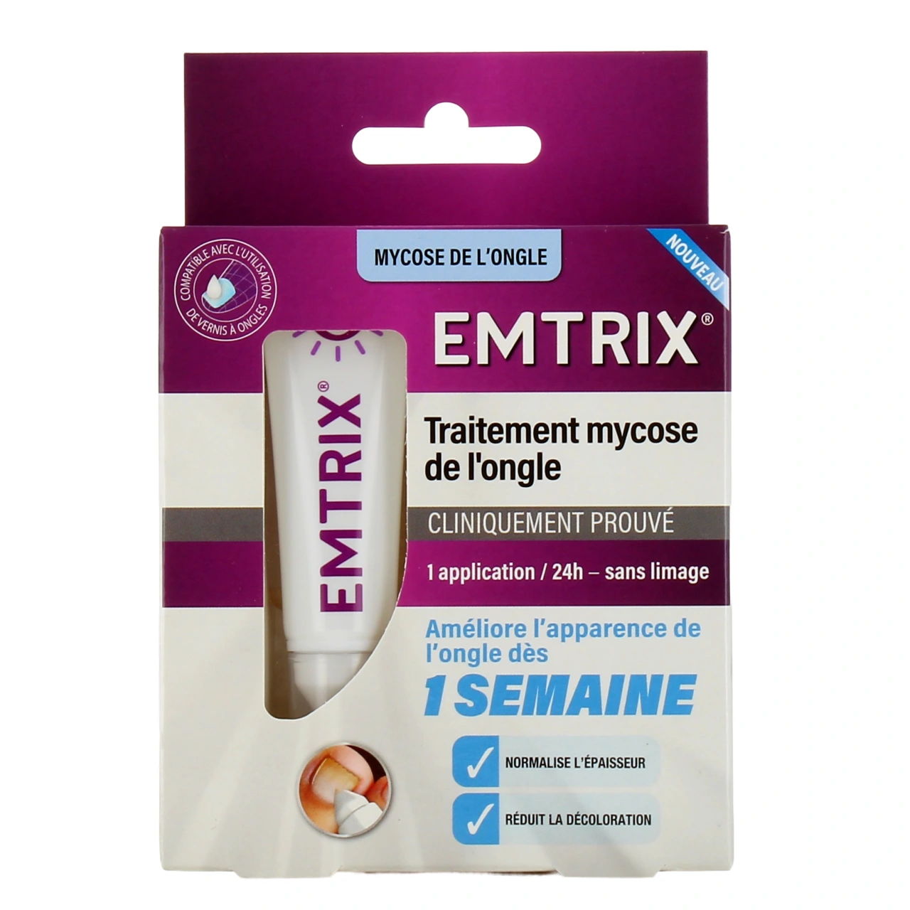 Emtrix Traitement de la Mycose de l'Ongle - Vue 2