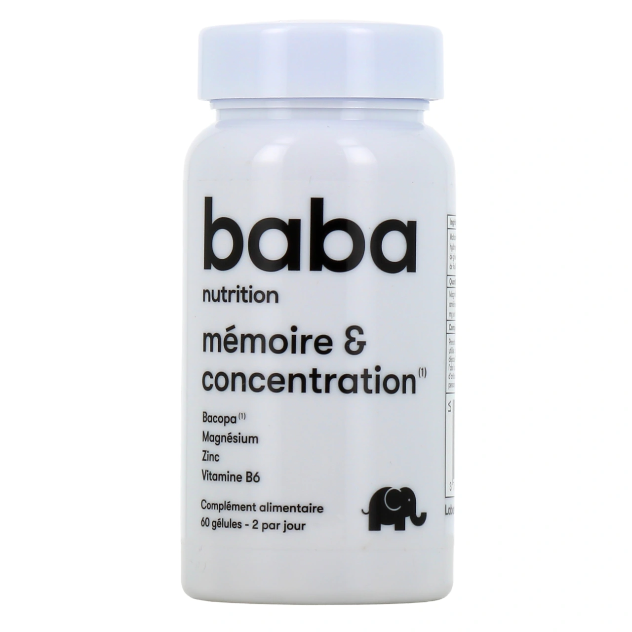 BABA Nutrition Mémoire & Concentration - Vue 2