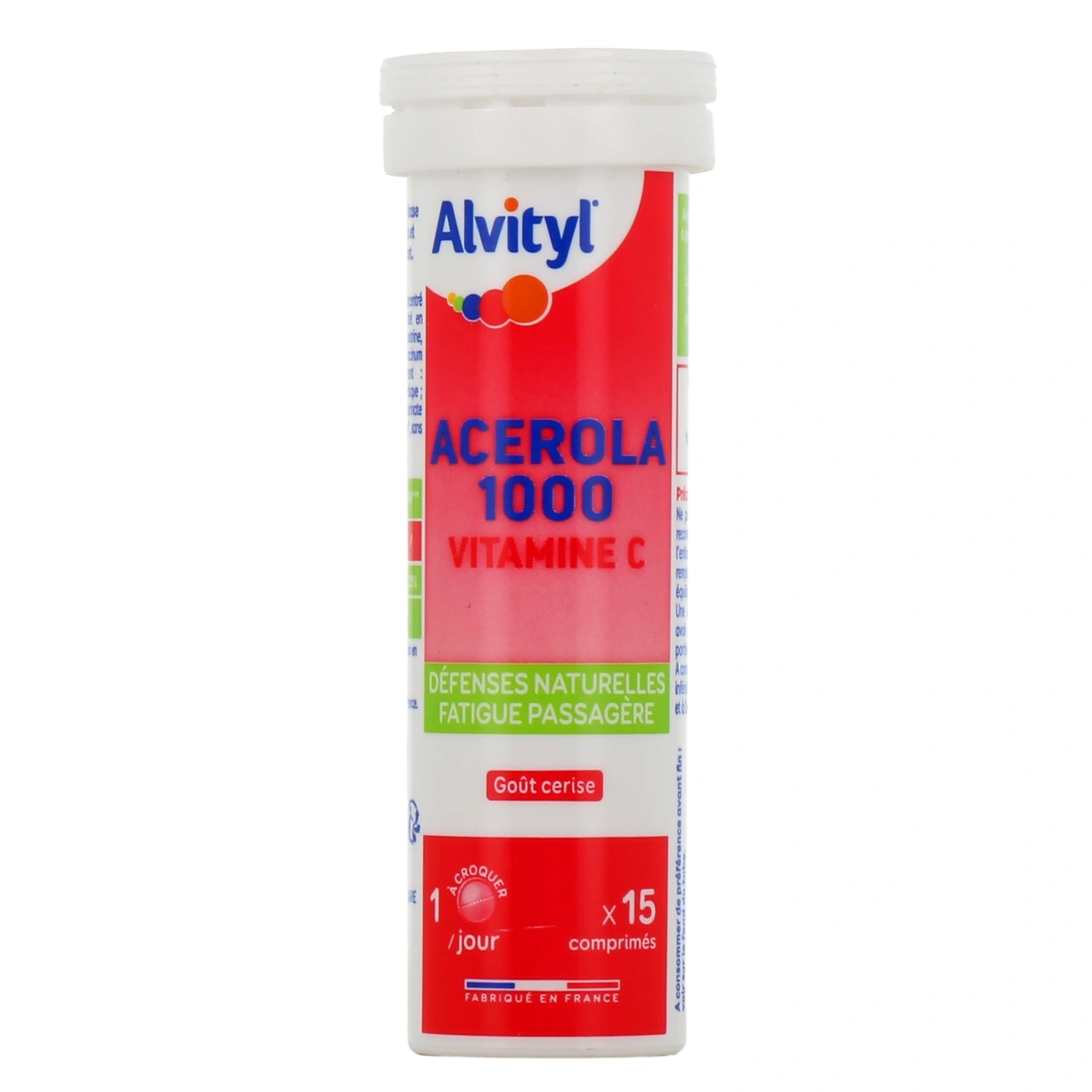 Alvityl Acérola 1000 Vitamine C Comprimés à Croquer - Vue 2