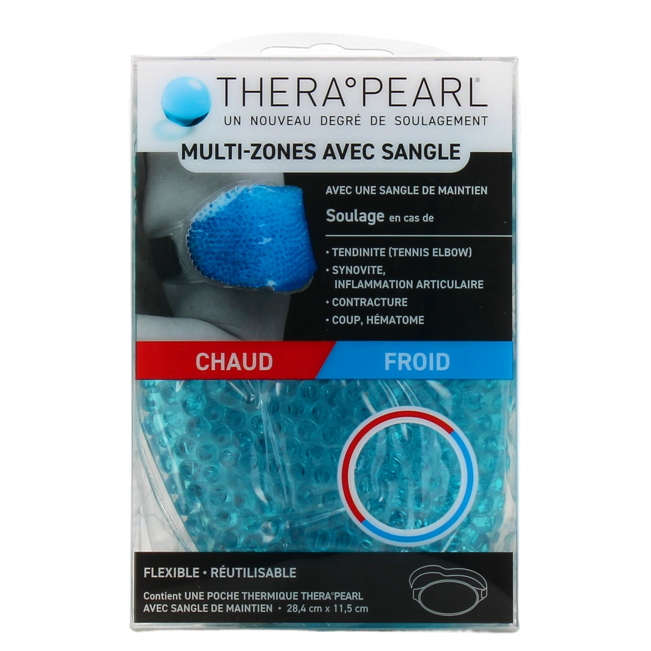 TheraPearl Compresse Thermique Multi-Zones avec sangle - Vue 2