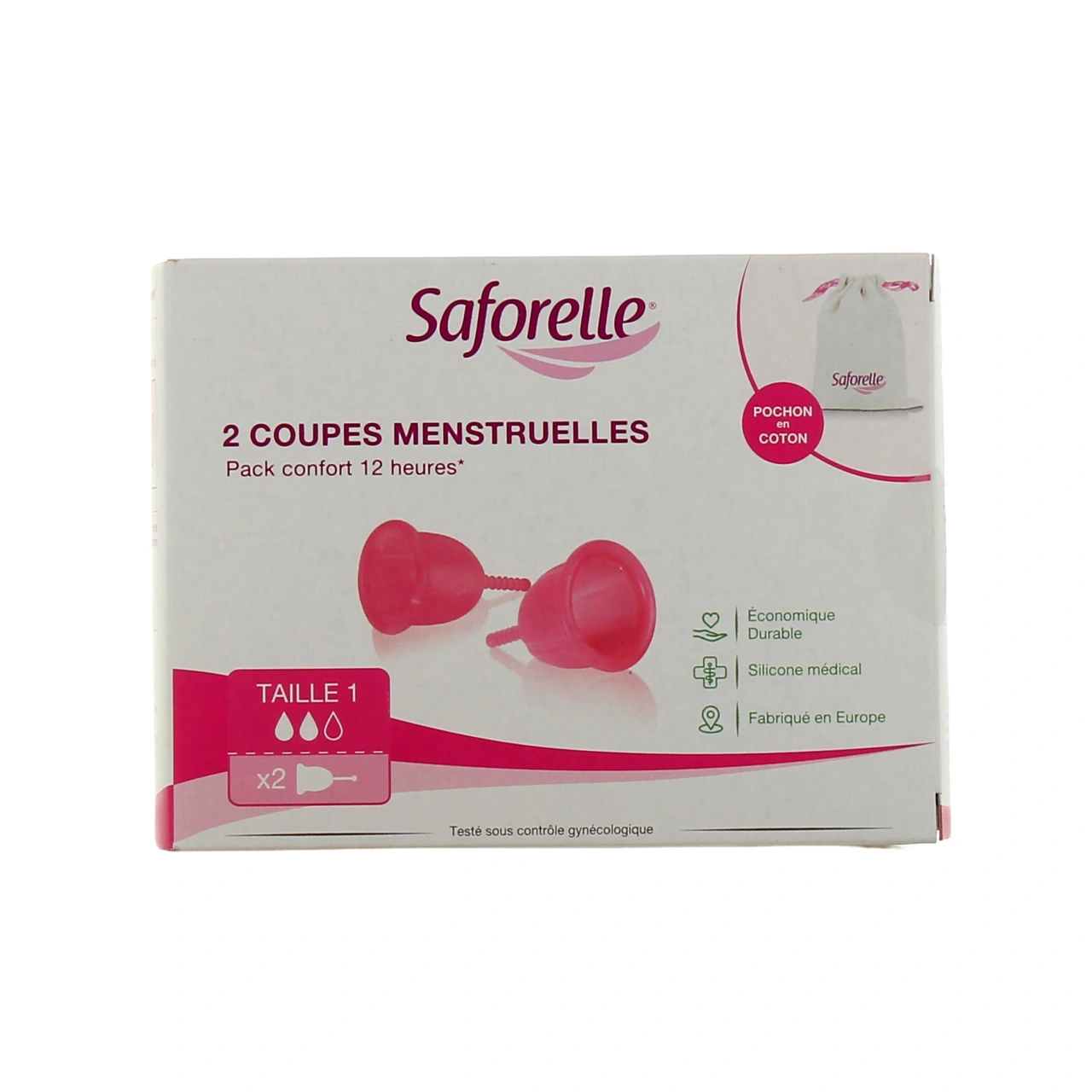 Saforelle Cup Protect Coupe Menstruelle x2 - Vue 8