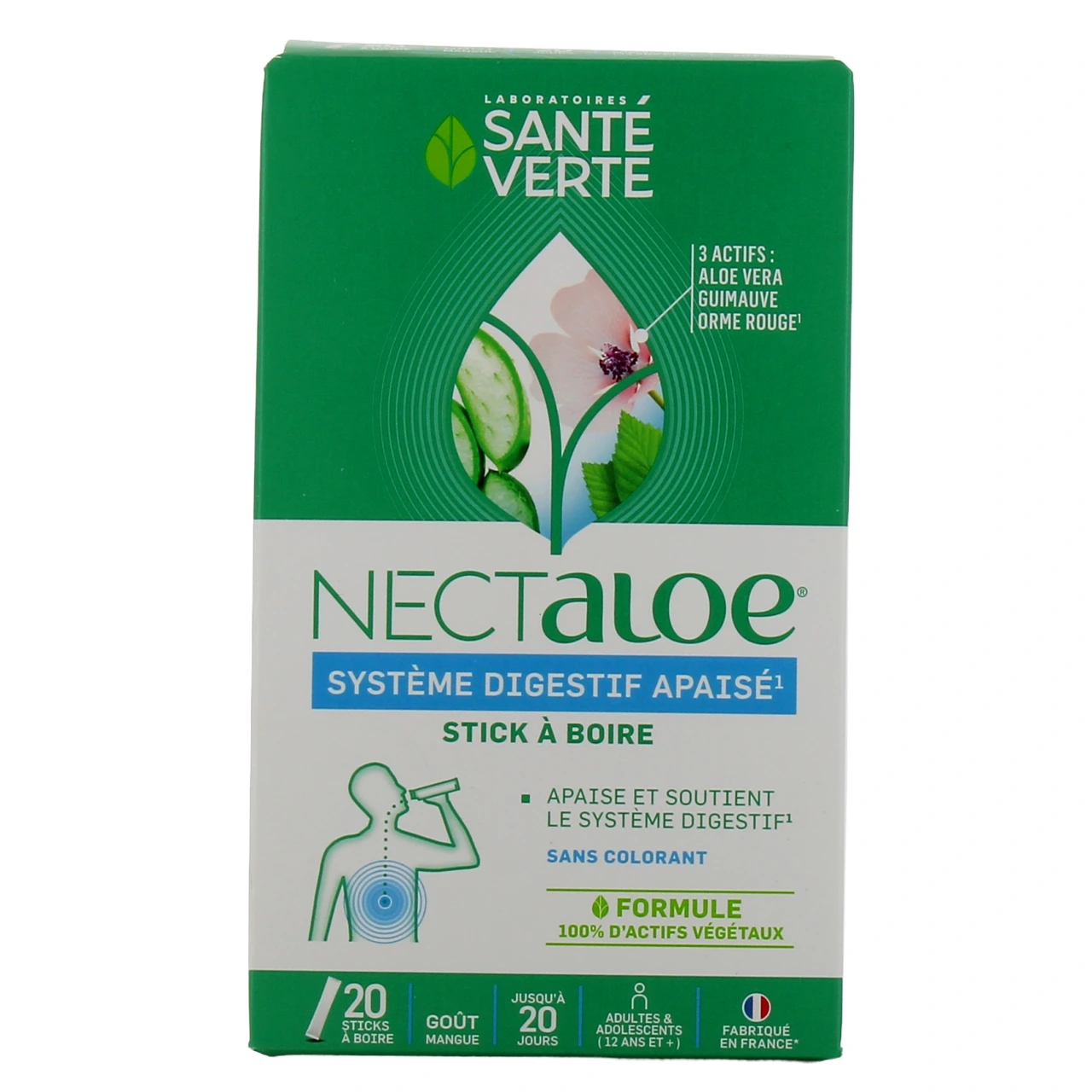 Nectaloe Sticks à Boire à l'Aloe Vera - Vue 2