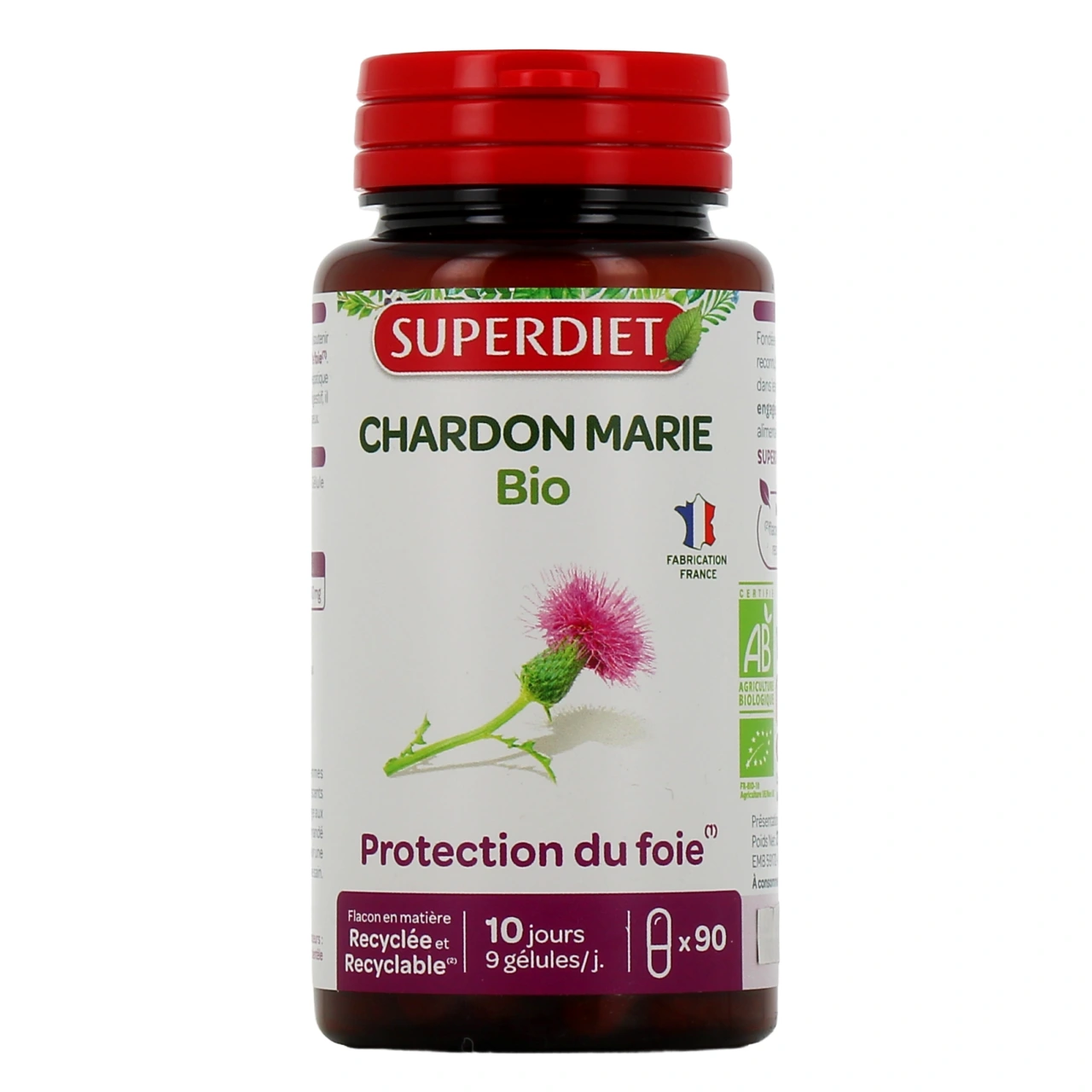 Super Diet Chardon Marie Bio - Vue 2