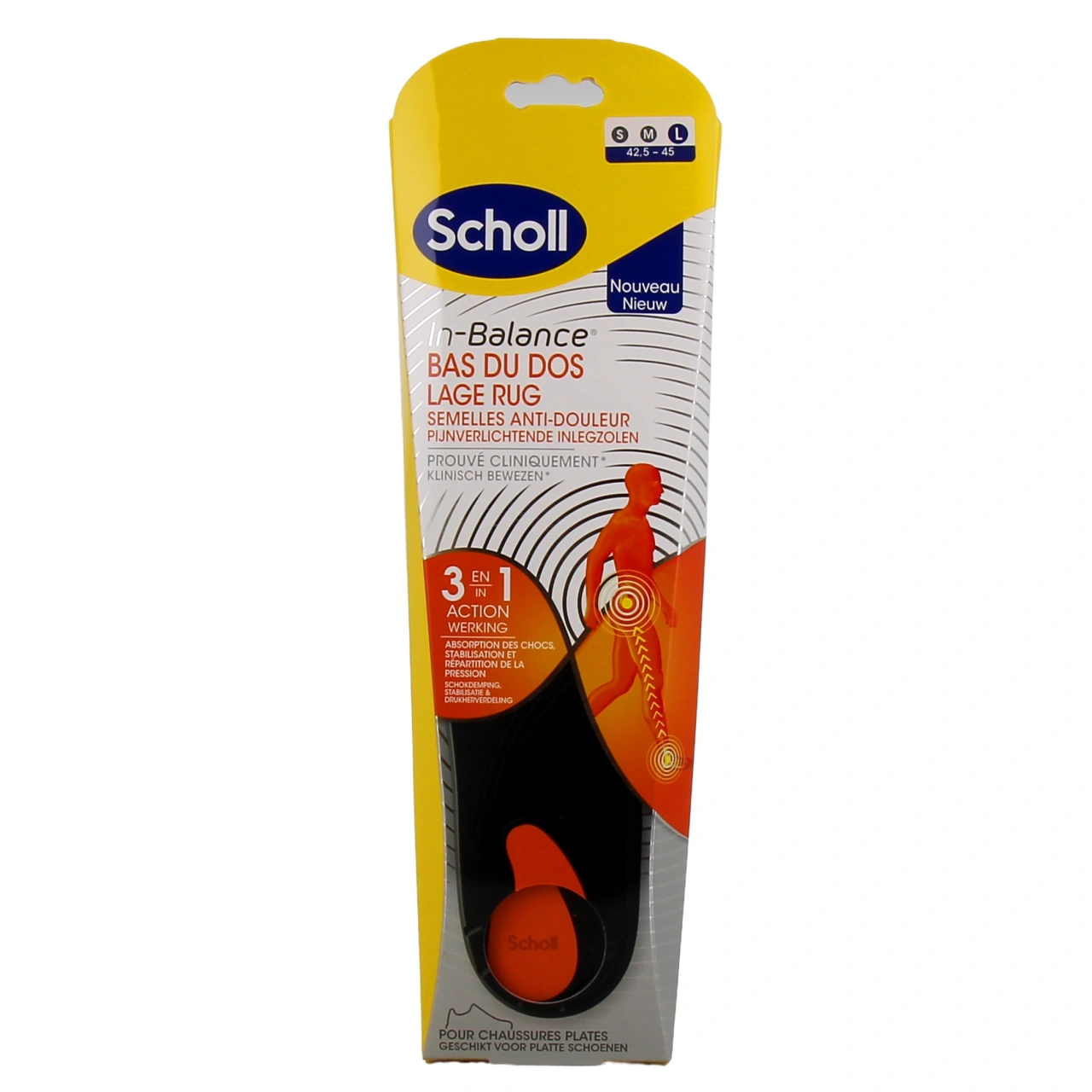 Scholl Semelles Anti-Douleur Bas du Dos - Vue 2