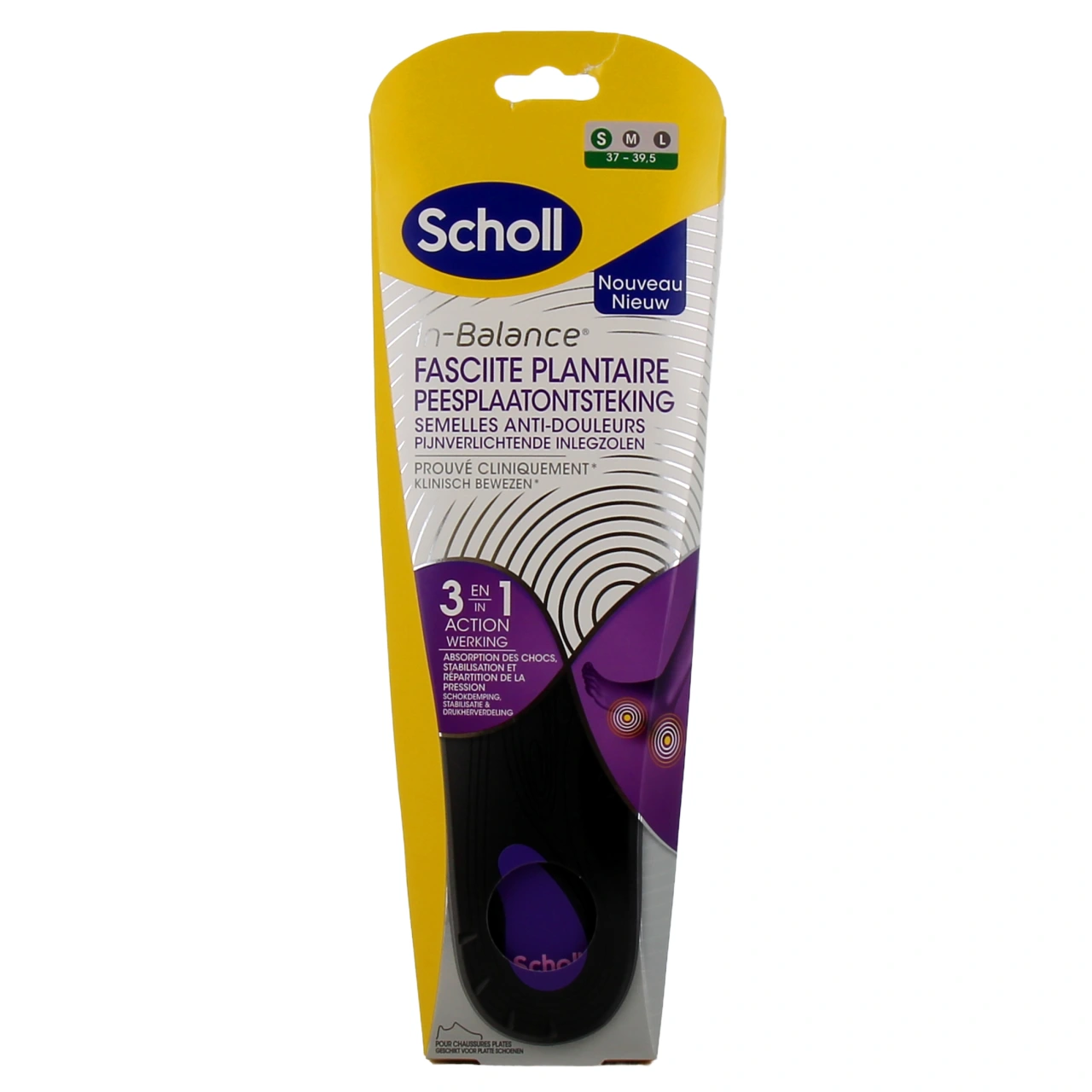 Scholl Semelles Fasciite Plantaire - Vue 2