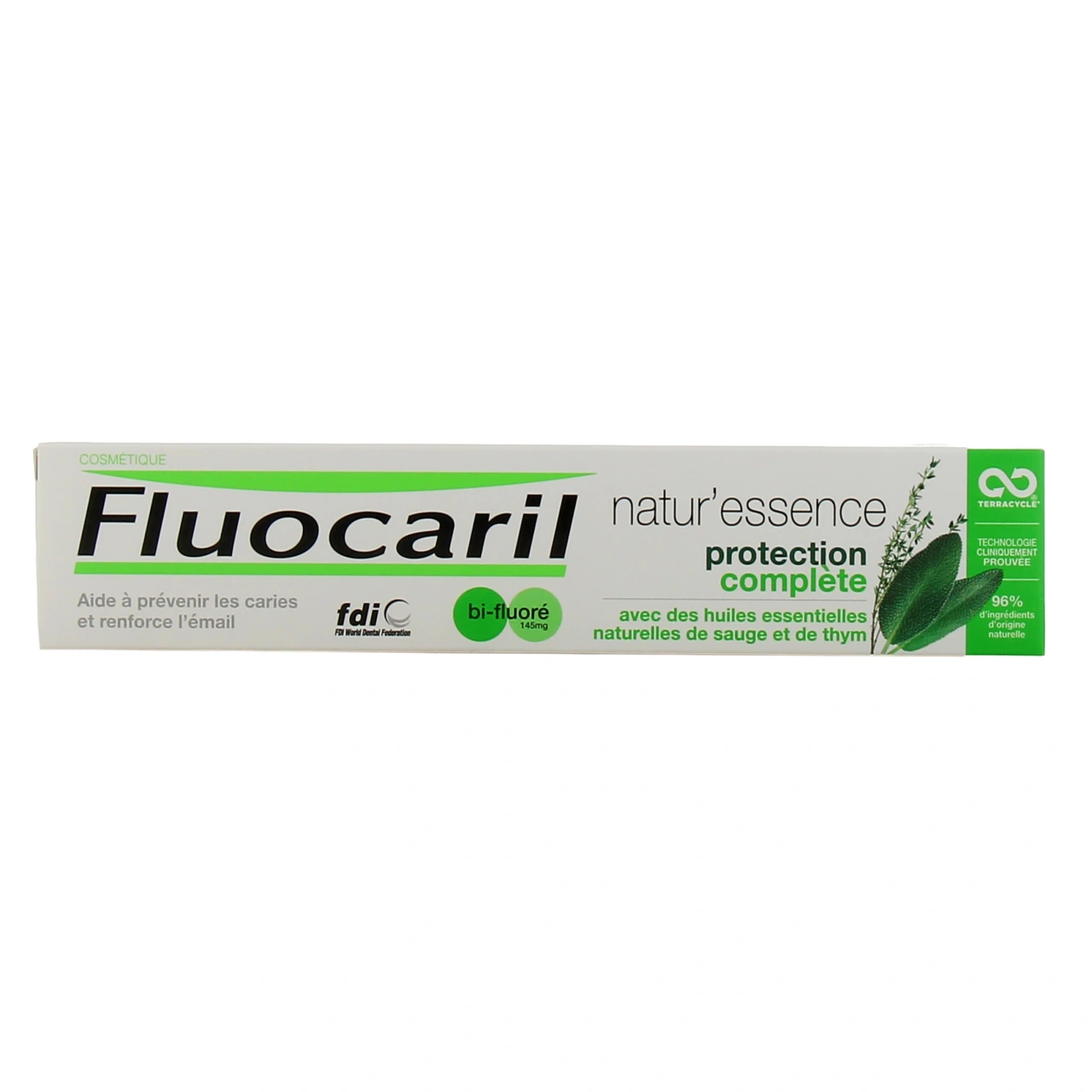 Fluocaril Natur'essence Dentifrice Protection complète - Vue 2