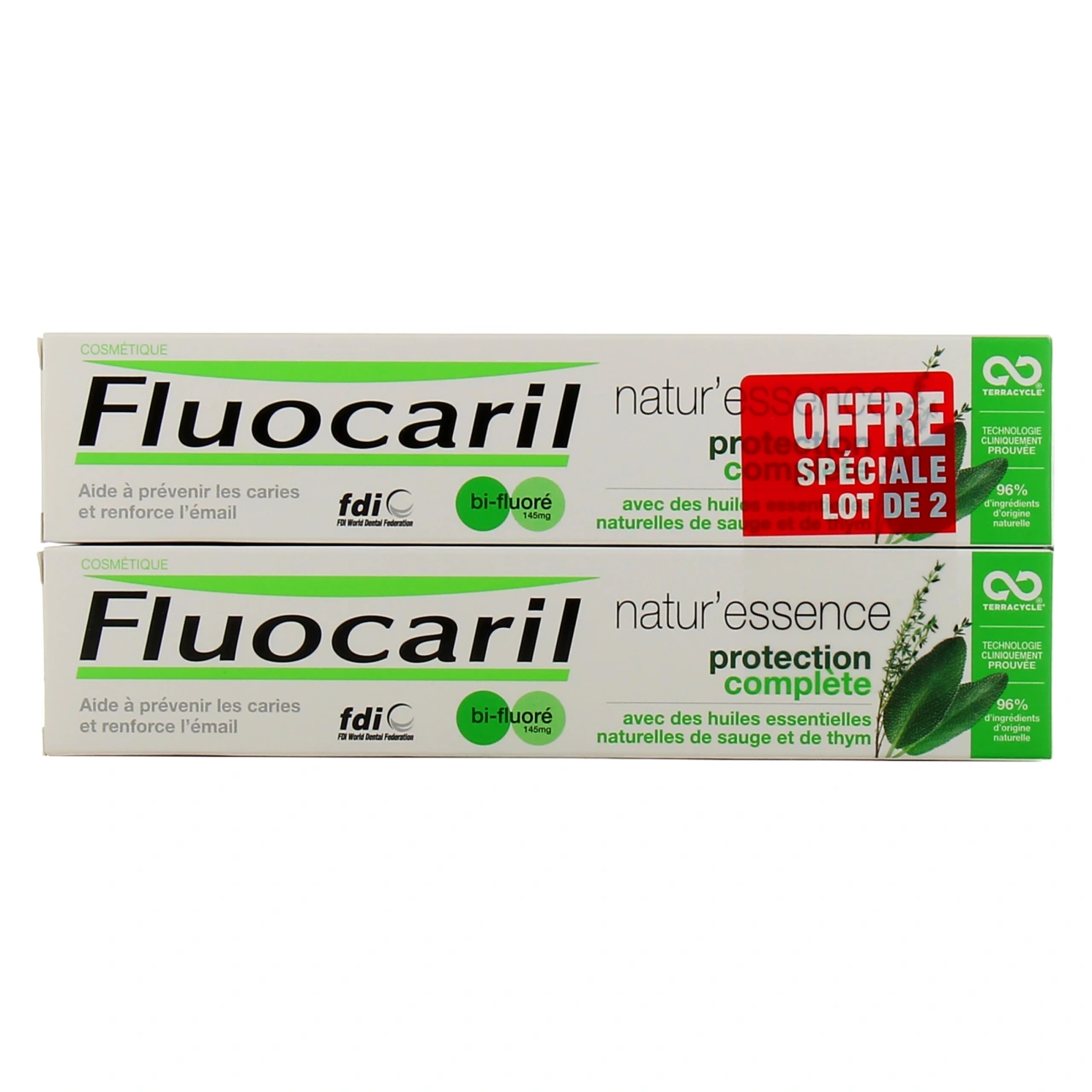 Fluocaril Natur'essence Dentifrice Protection complète - Vue 5