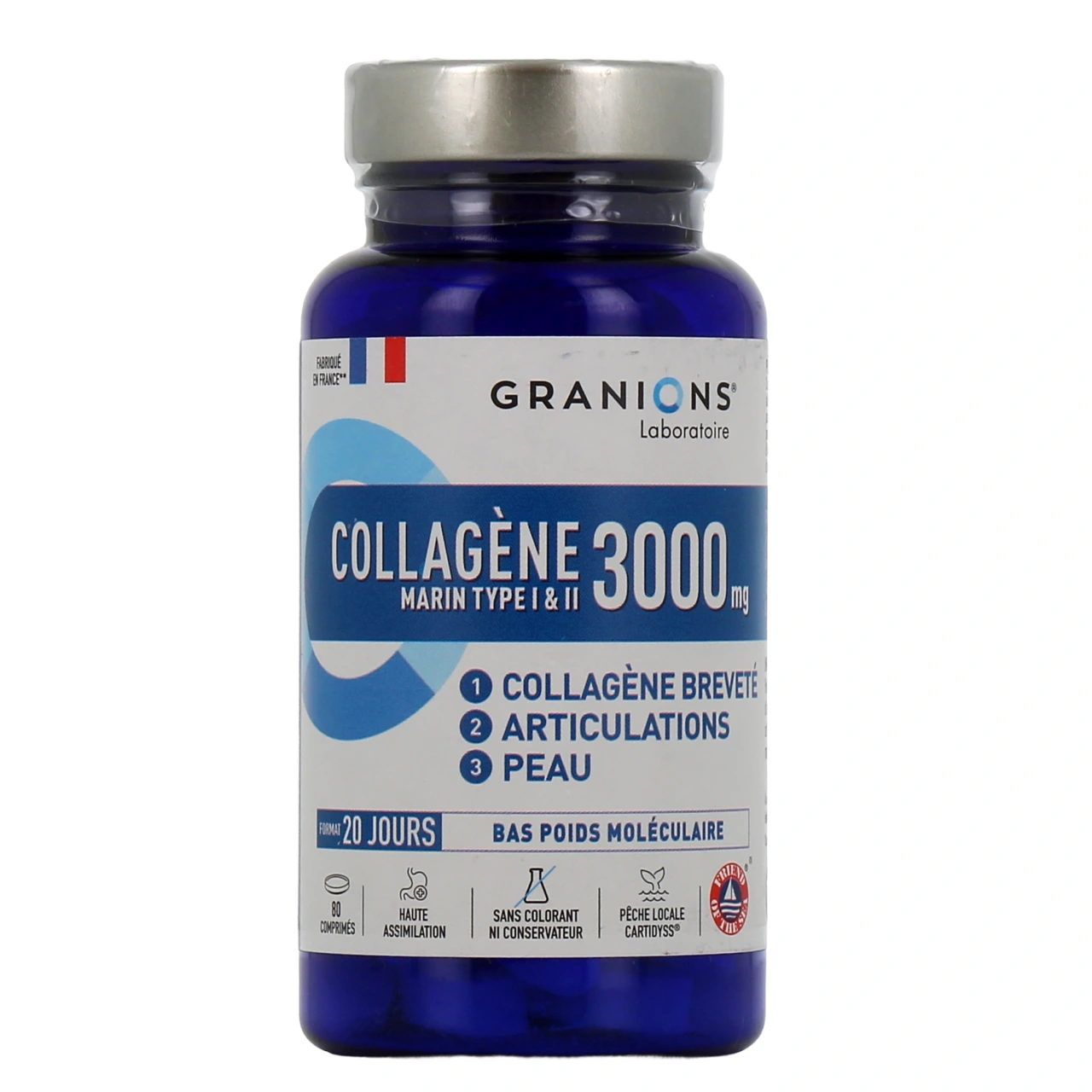 Granions Collagène Type I et II 3000 mg - Vue 2