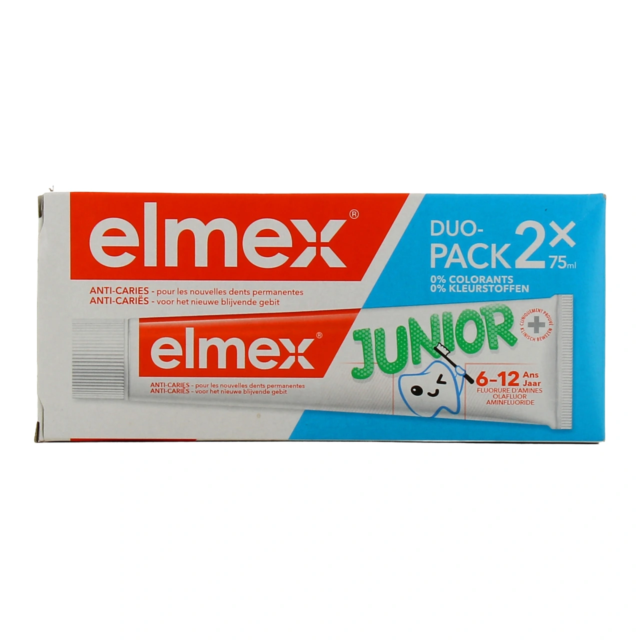 Elmex Dentifrice Junior 6-12 ans - Elmex
