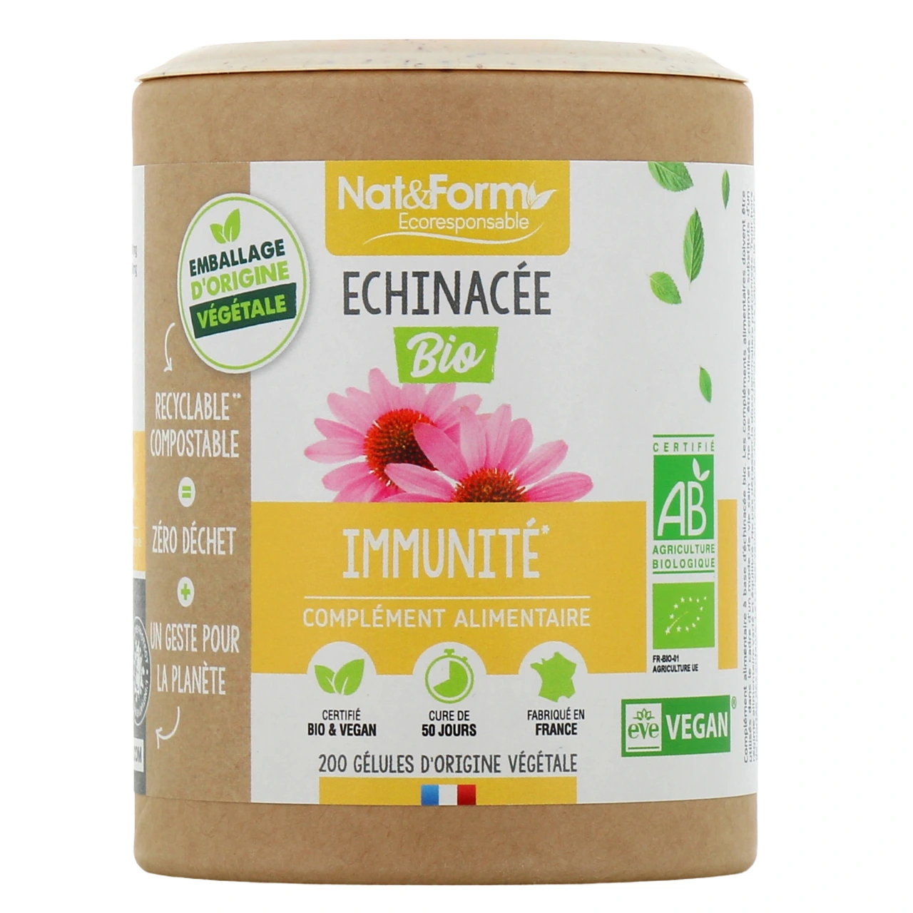 Nat & Form Echinacée Bio - Vue 2