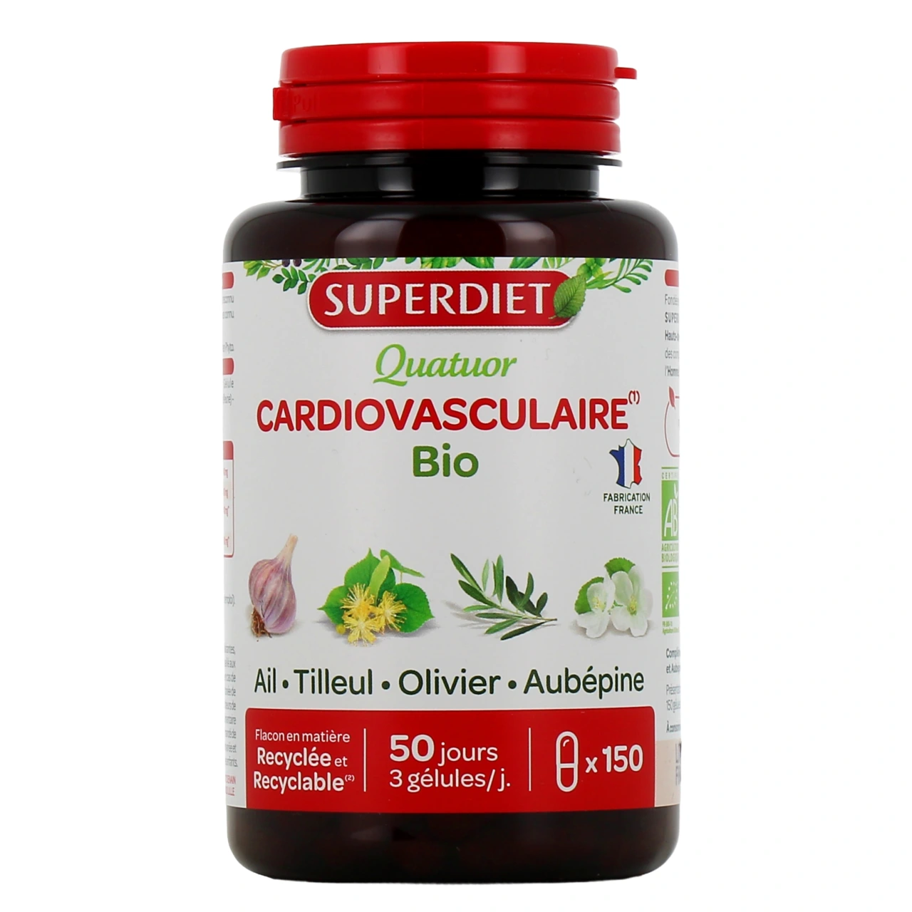 SuperDiet Quatuor Ail Cardiovasculaire - Vue 2