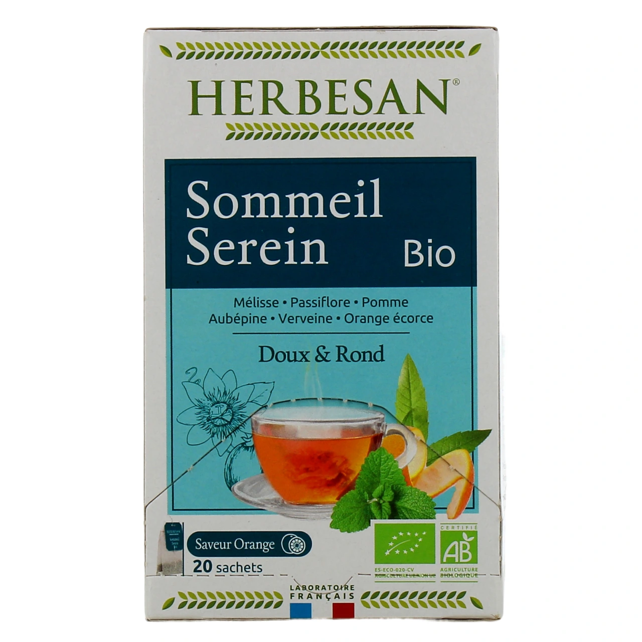 Herbesan Infusion Bio Sommeil Serein - Vue 3