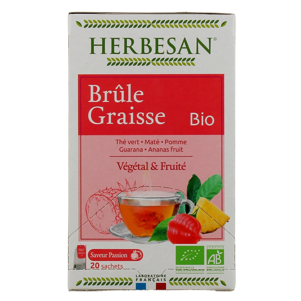 Herbesan Infusion Bio Brûle-Graisse - Vue 5