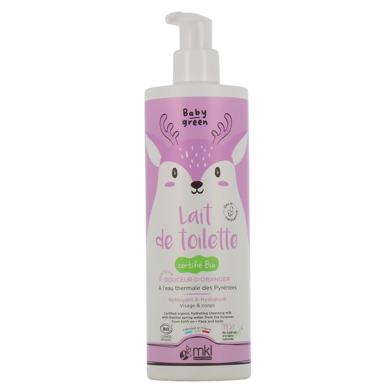 MKL Baby Green Lait de Toilette Bio - Vue 2