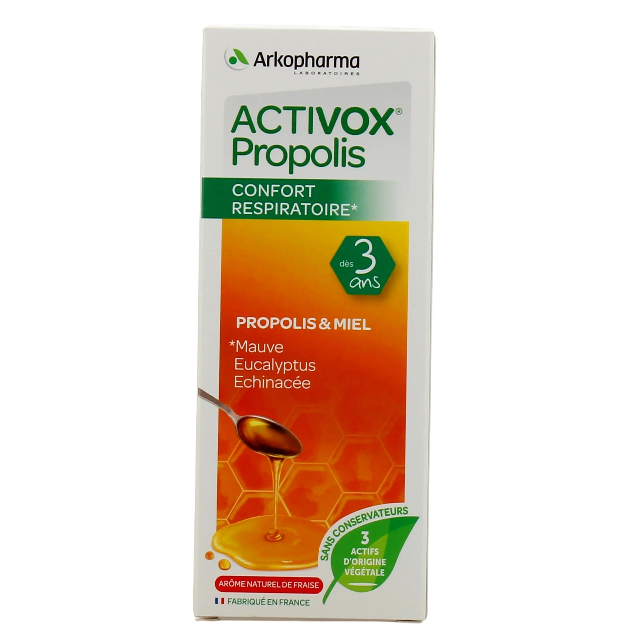 Sirop Activox Propolis Fraise Arkopharma - Vue 2