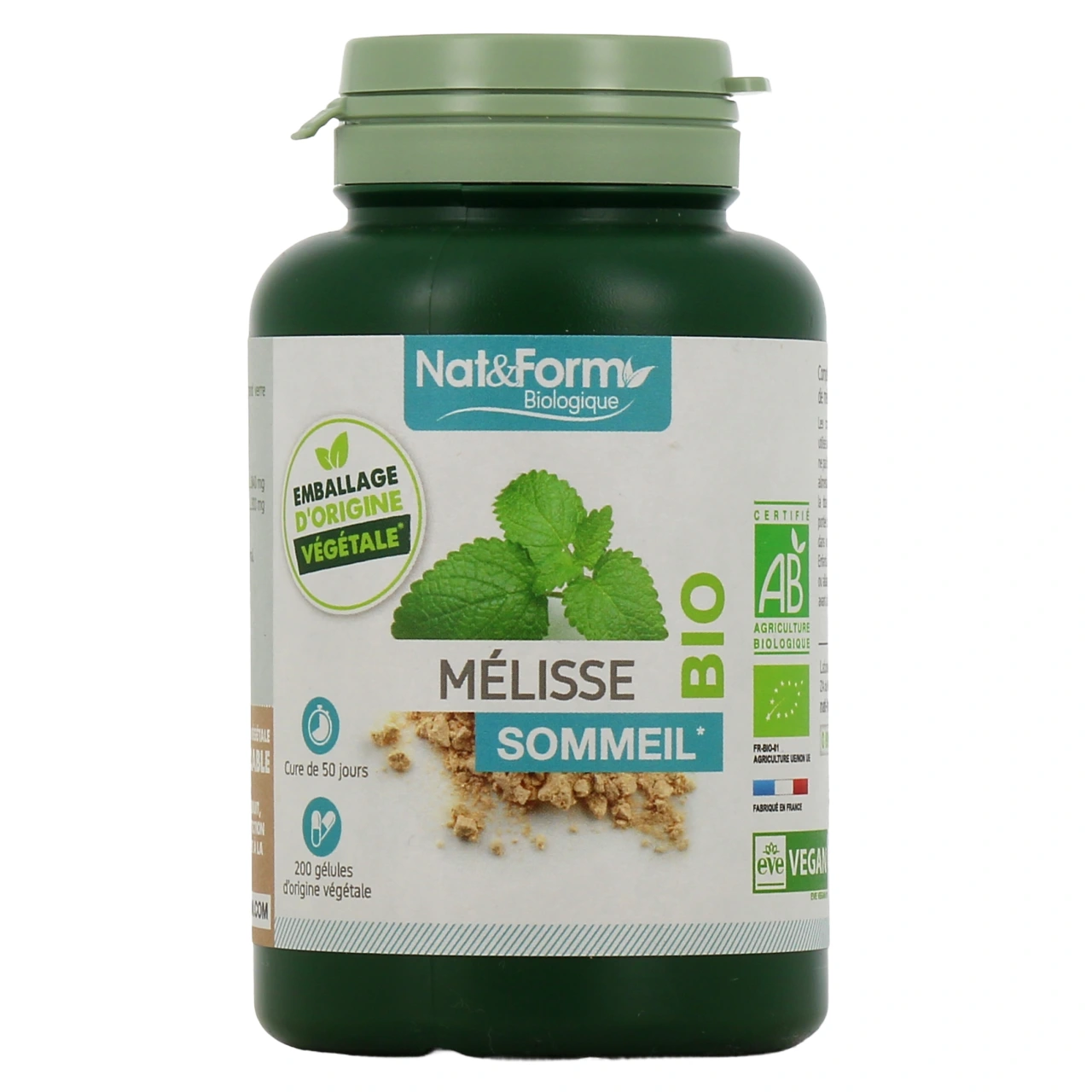 Nat & Form Mélisse Bio Sommeil - Vue 4