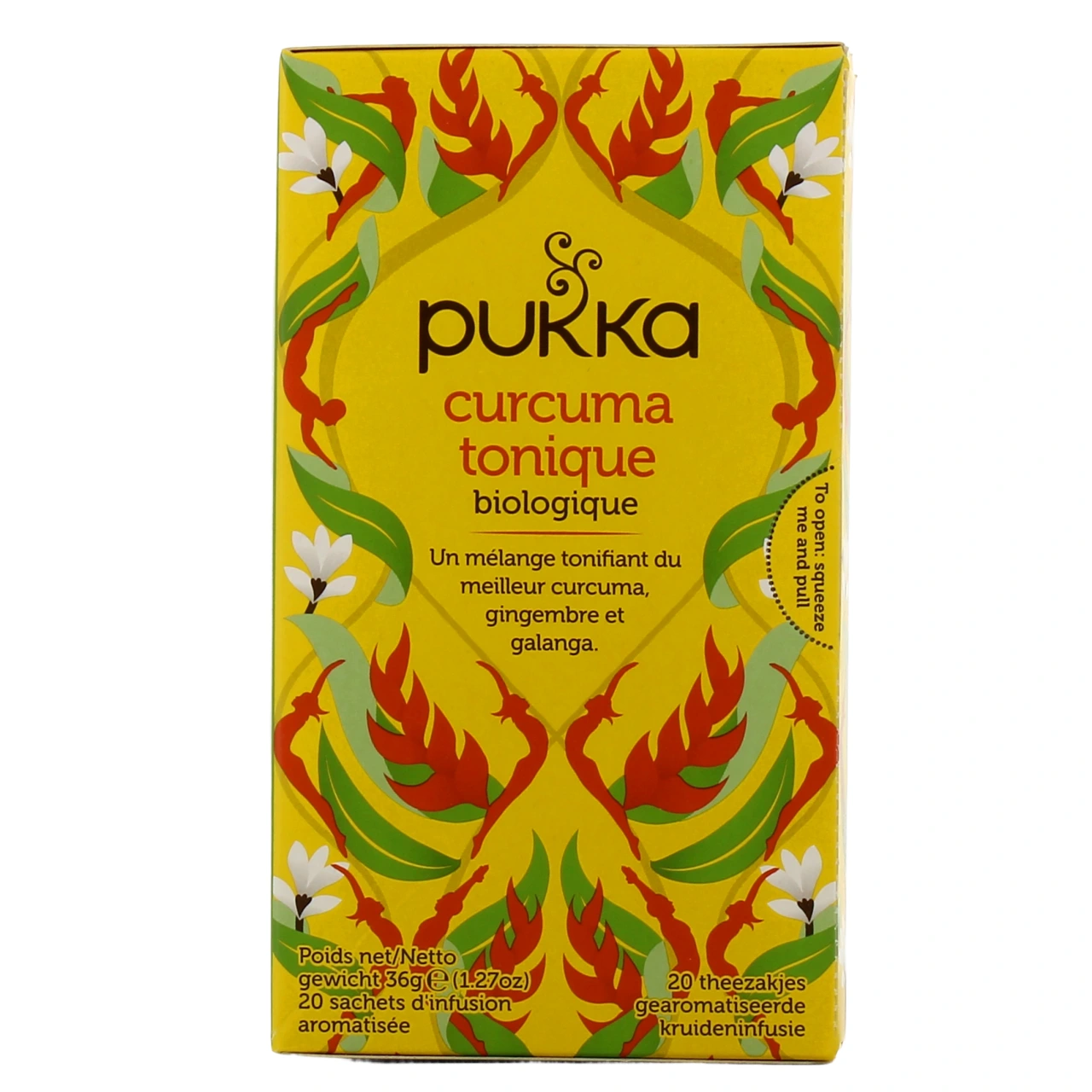 Pukka Infusion Curcuma Tonique Bio - Vue 5