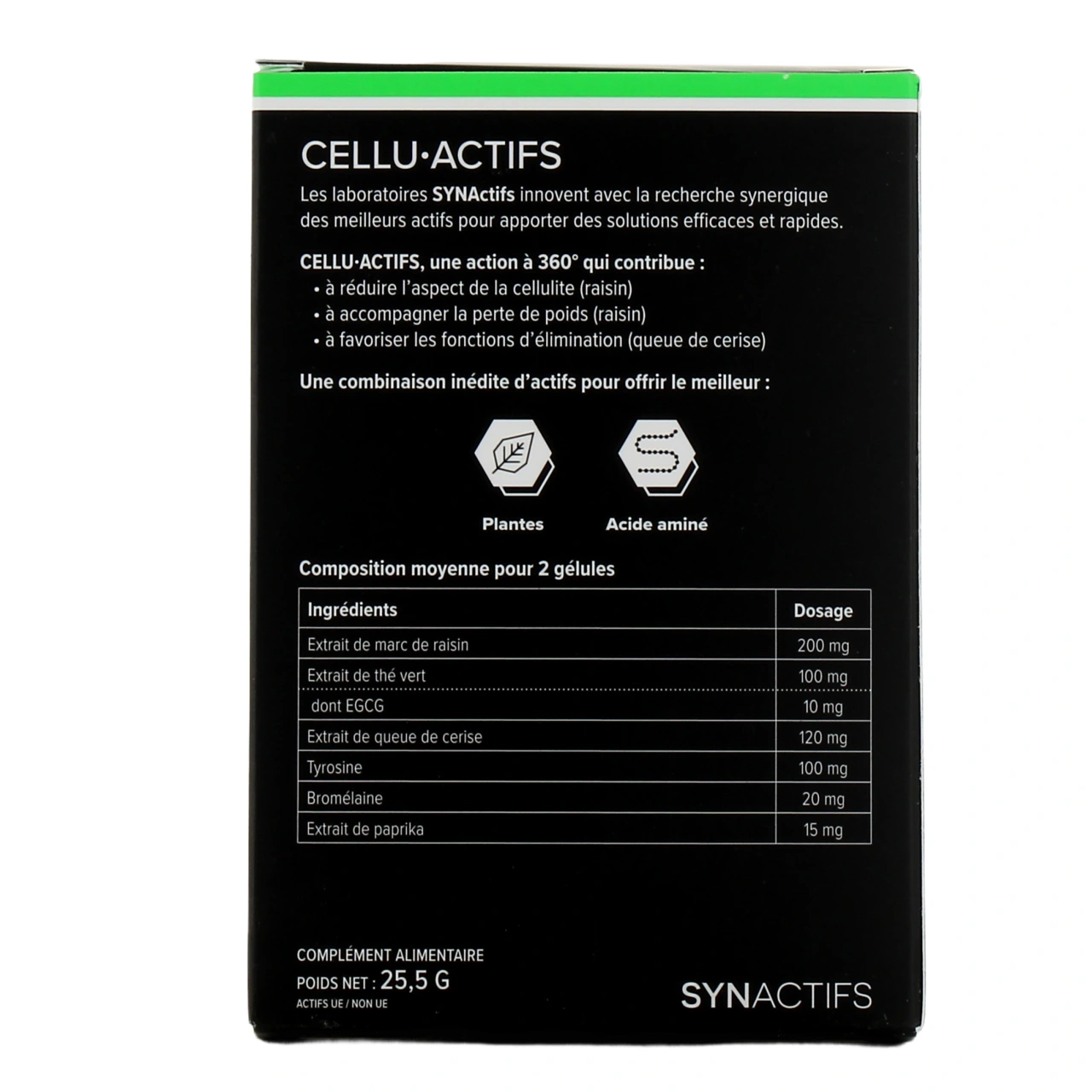 Synactifs Cellu Actifs Cellulite - Vue 3