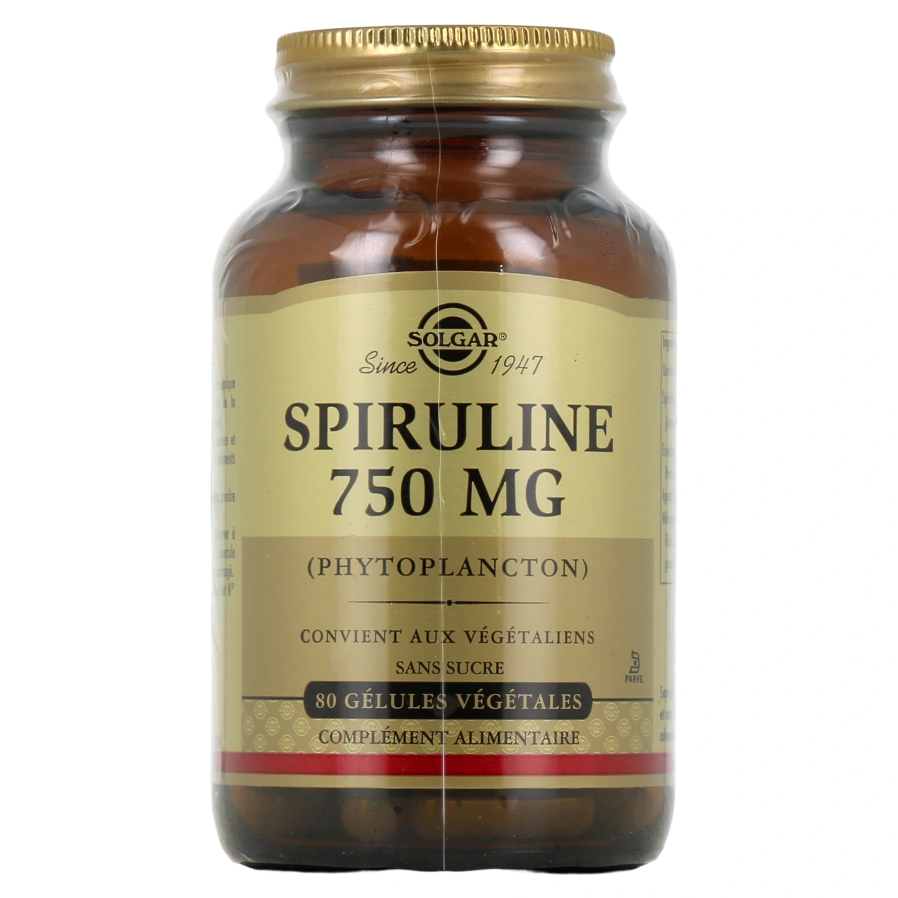 Solgar Spiruline - Vue 2
