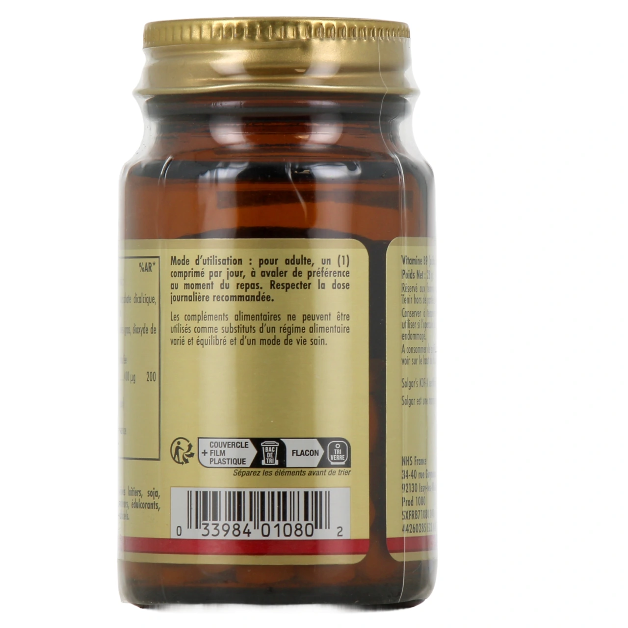 Solgar Vitamine B9 - Vue 3