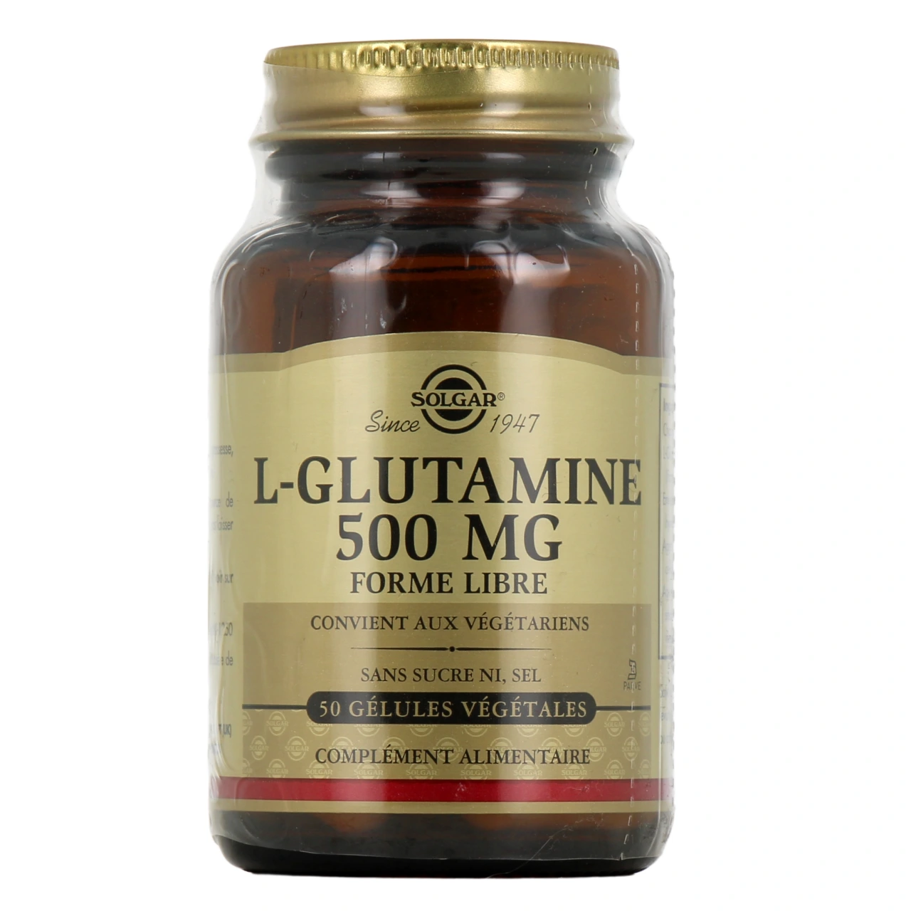 Solgar L-Glutamine - Vue 2