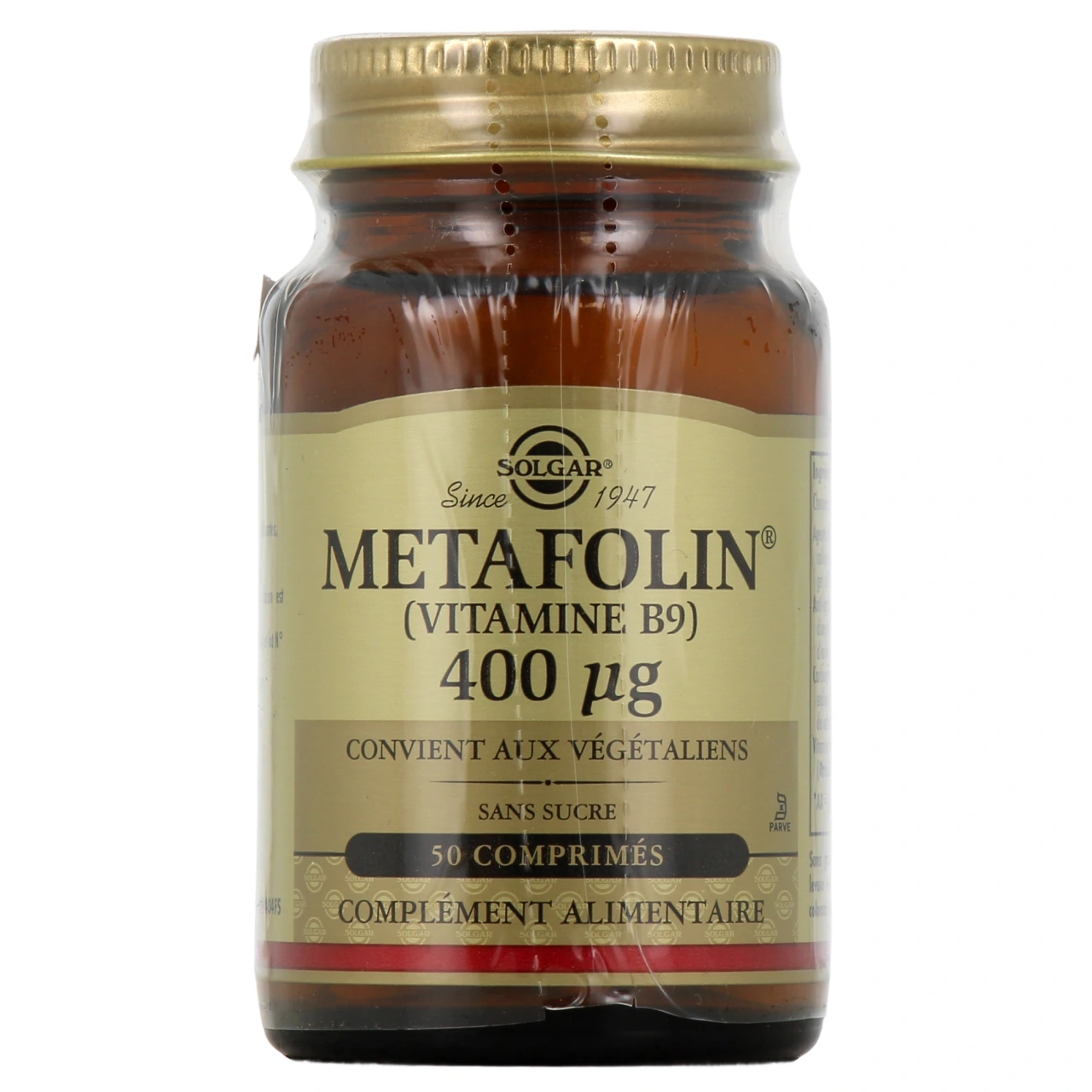 Solgar Metafolin Vitamine B9 - Vue 2