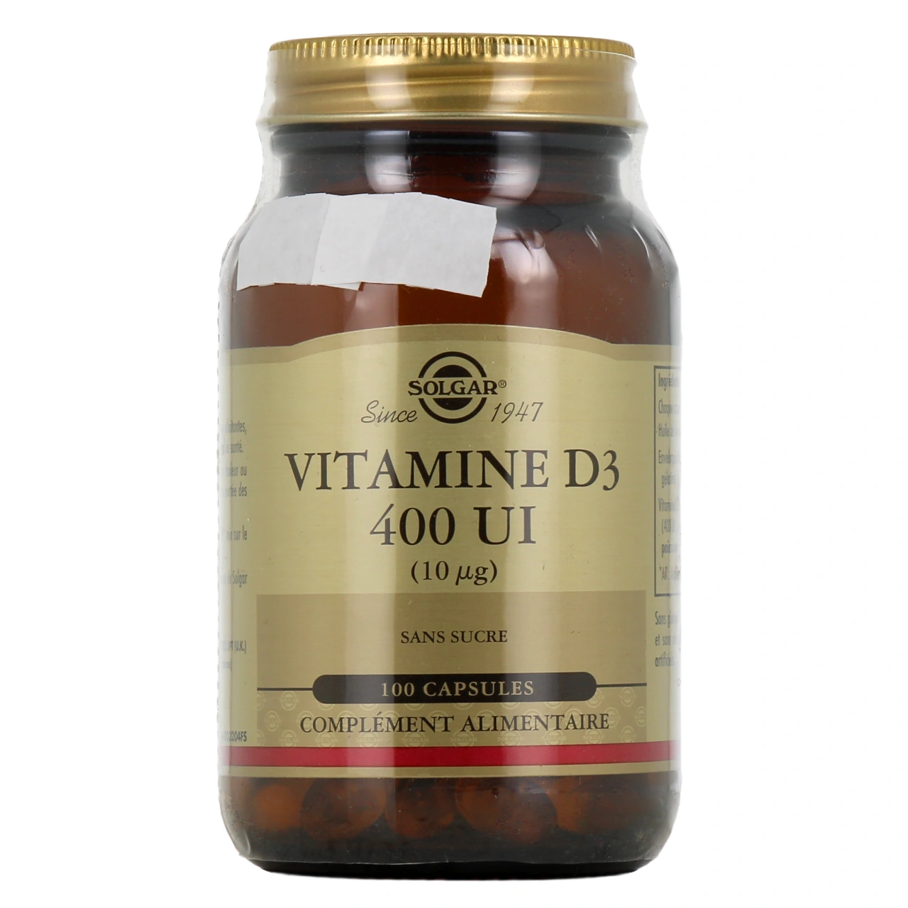 Solgar Vitamine D3 - Vue 2