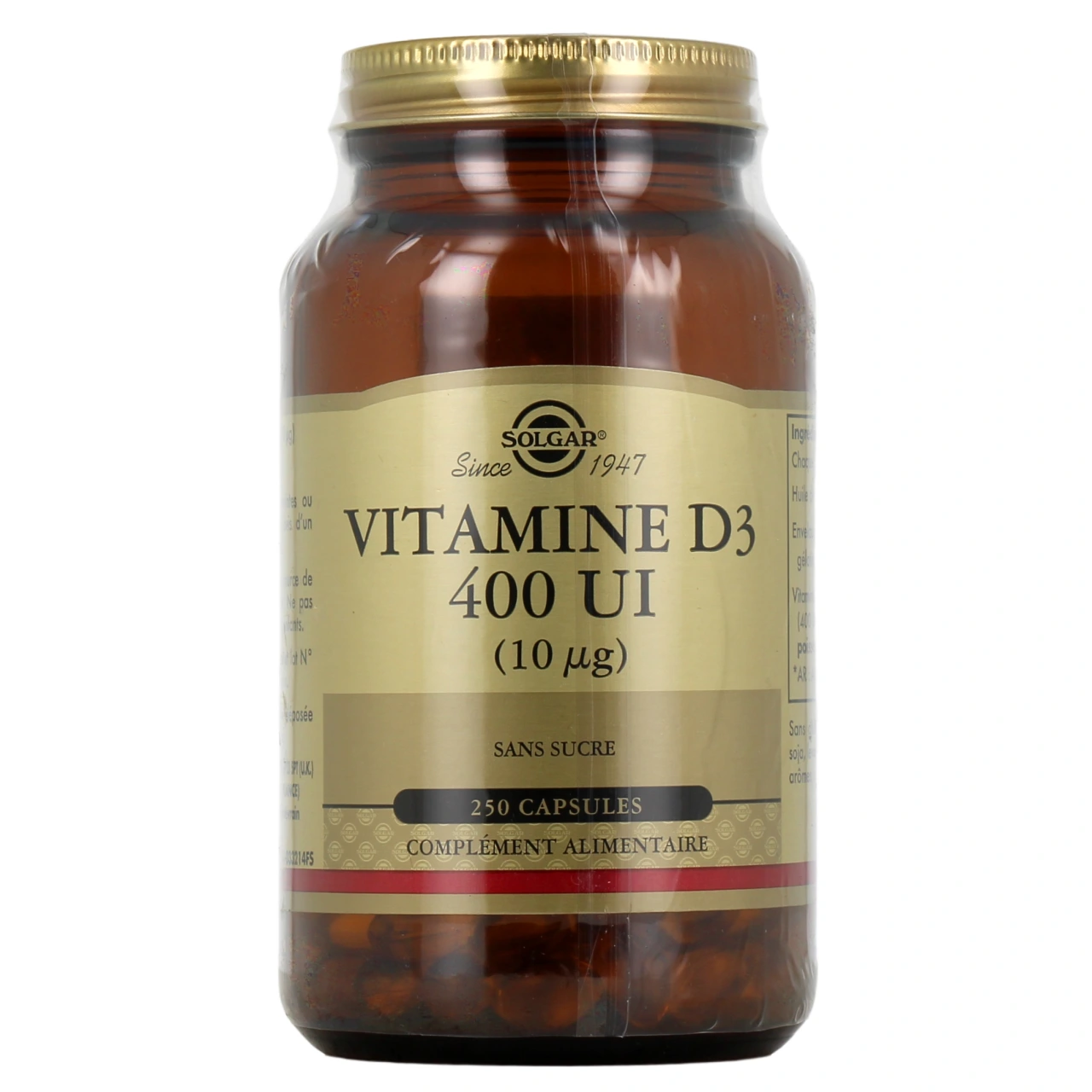 Solgar Vitamine D3 - Vue 5