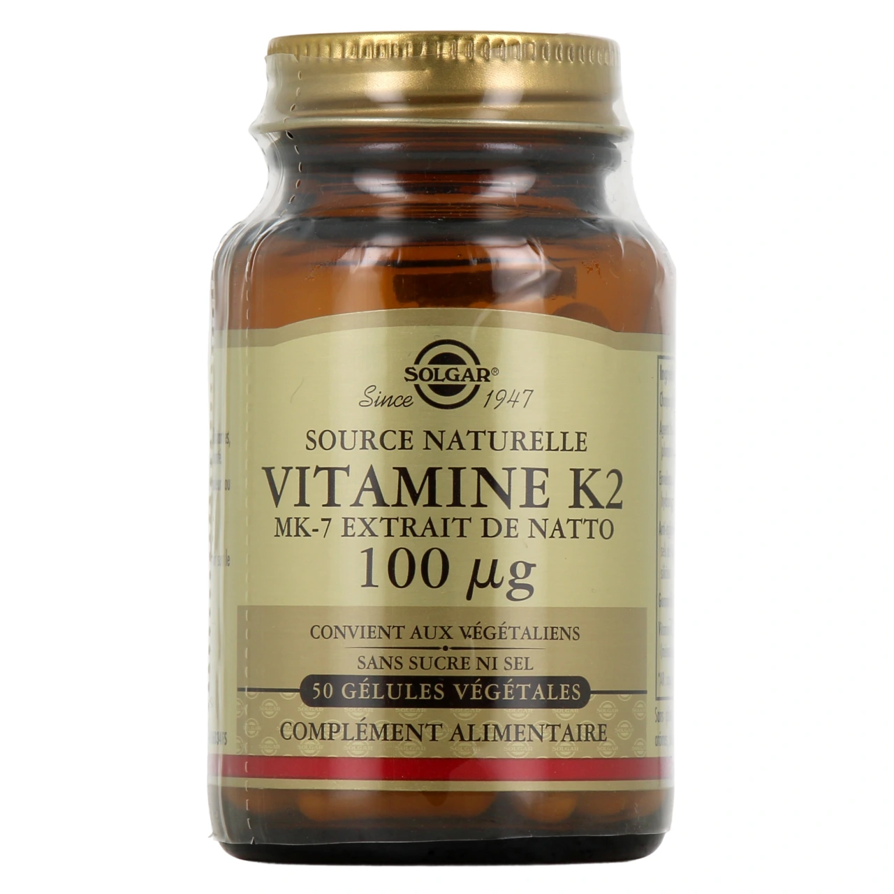 Solgar Vitamine K2 - Vue 2