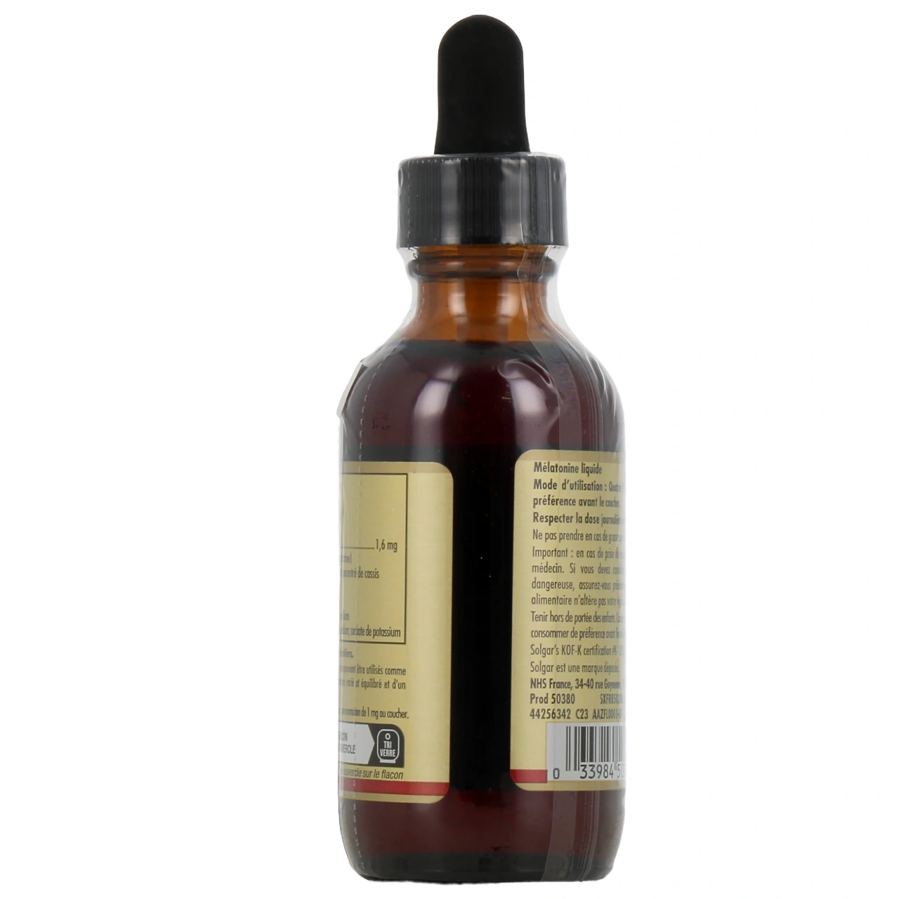 Solgar Mélatonine Liquide - Vue 3