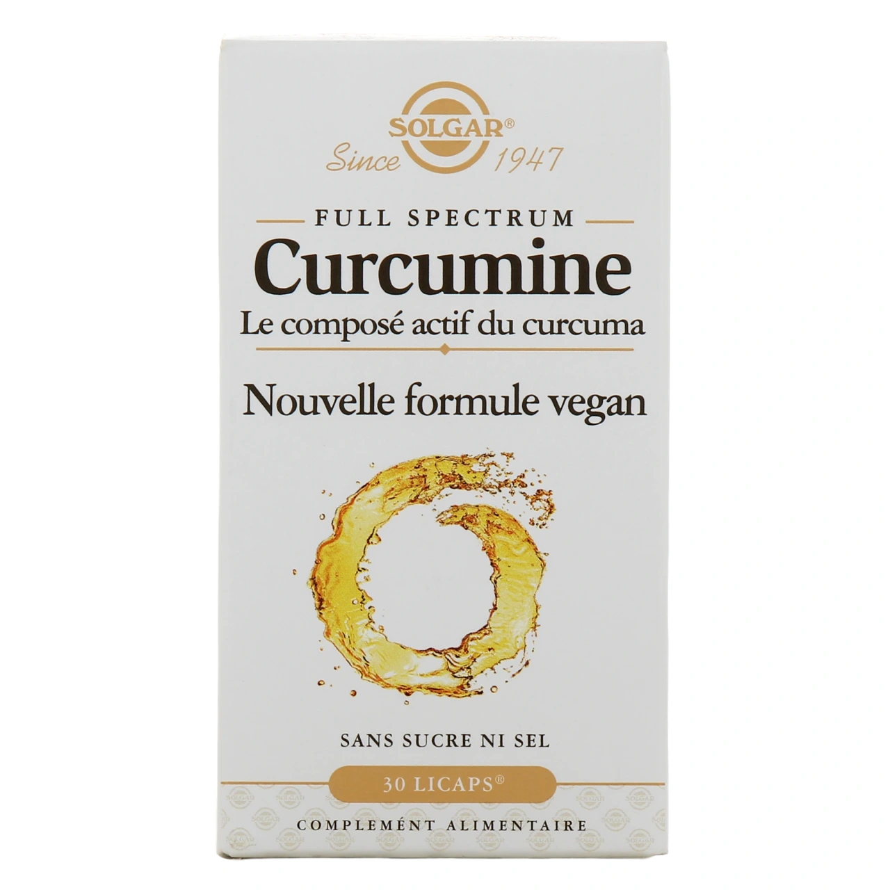Solgar Curcumine Full Spectrum - Vue 2