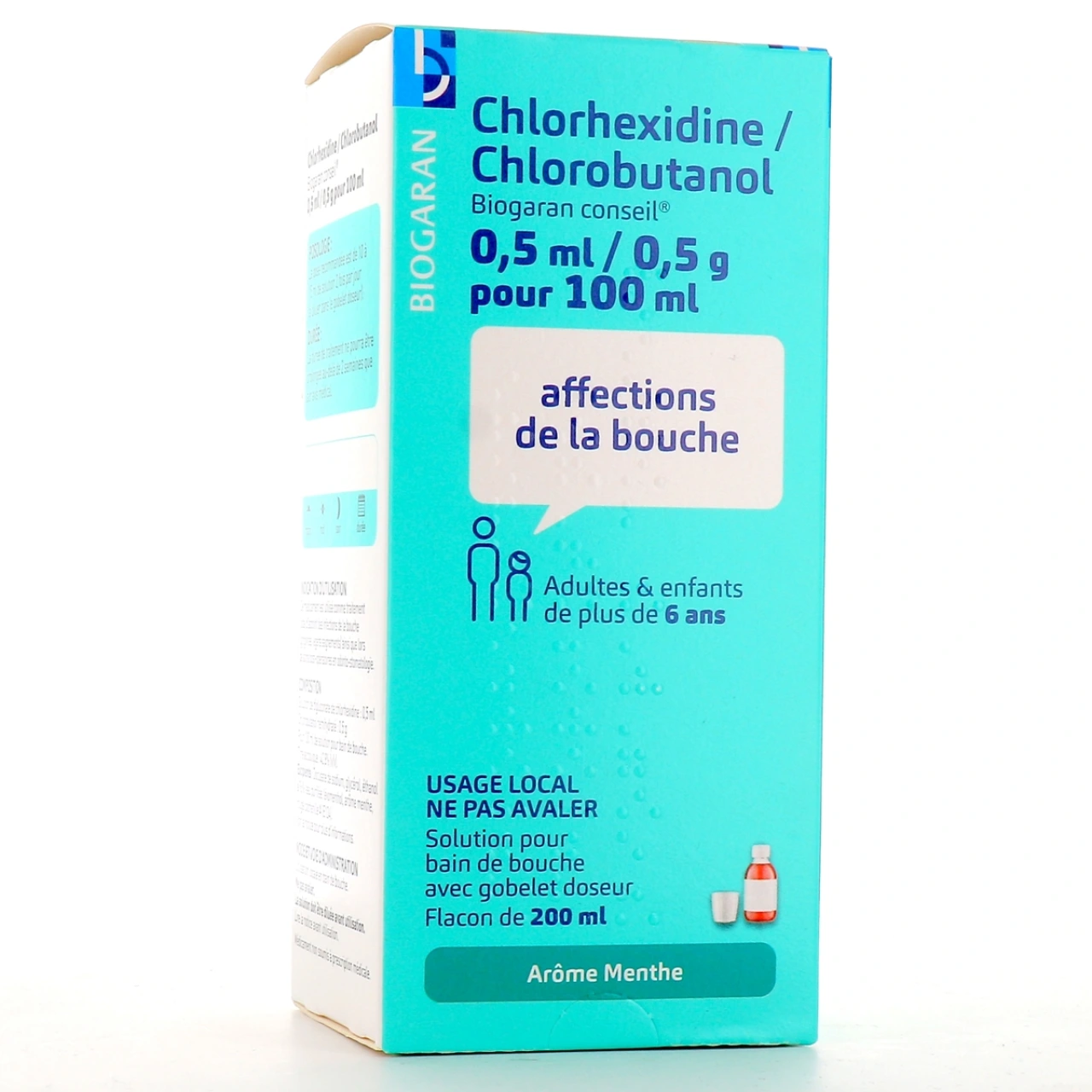 Chlorhexidine/Chlorobutanol Biogaran Bain de Bouche - Biogaran