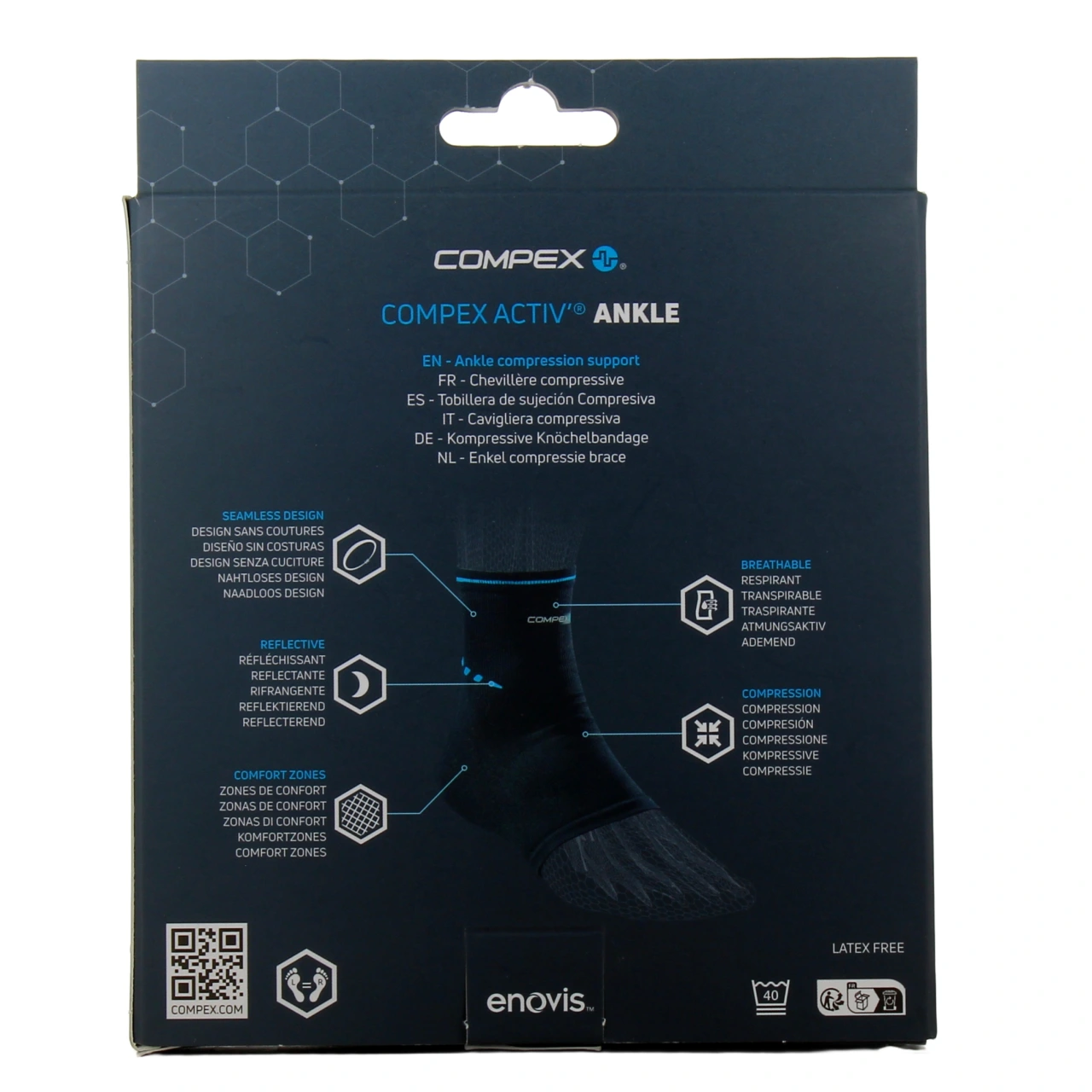 Compex Activ' Ankle - Vue 3