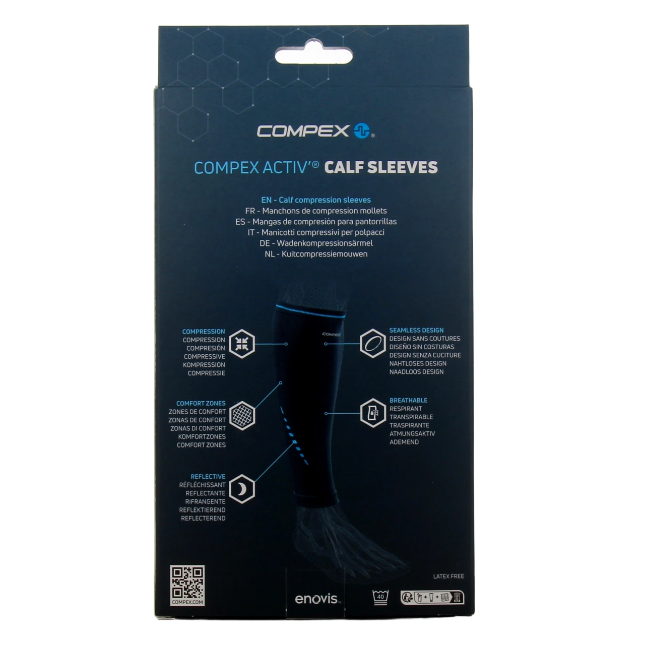 Compex Activ' Calf Sleeves - Vue 3