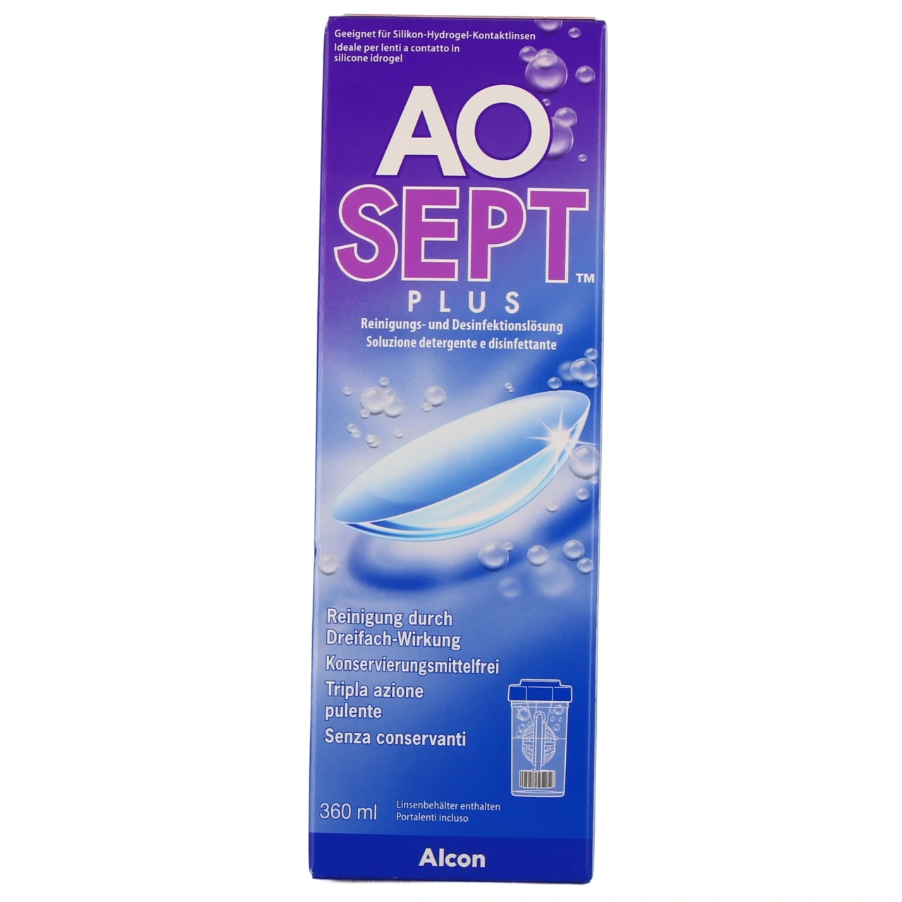 Aosept Plus Solution Lentilles - Vue 3