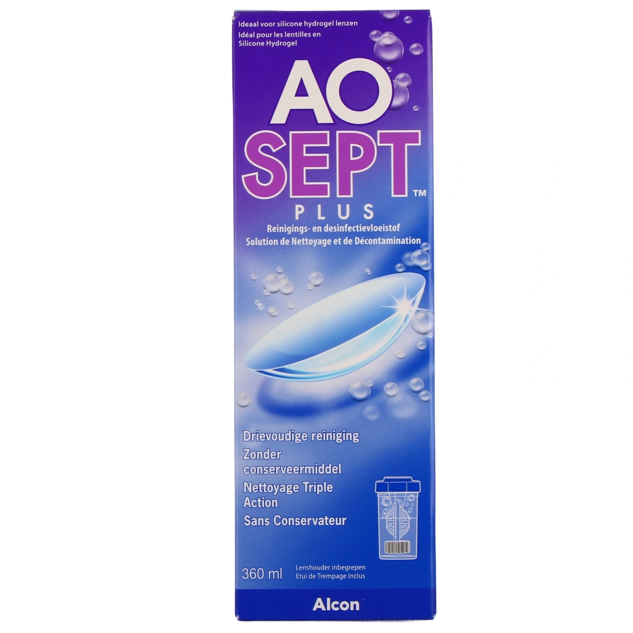 Aosept Plus Solution Lentilles - Vue 2