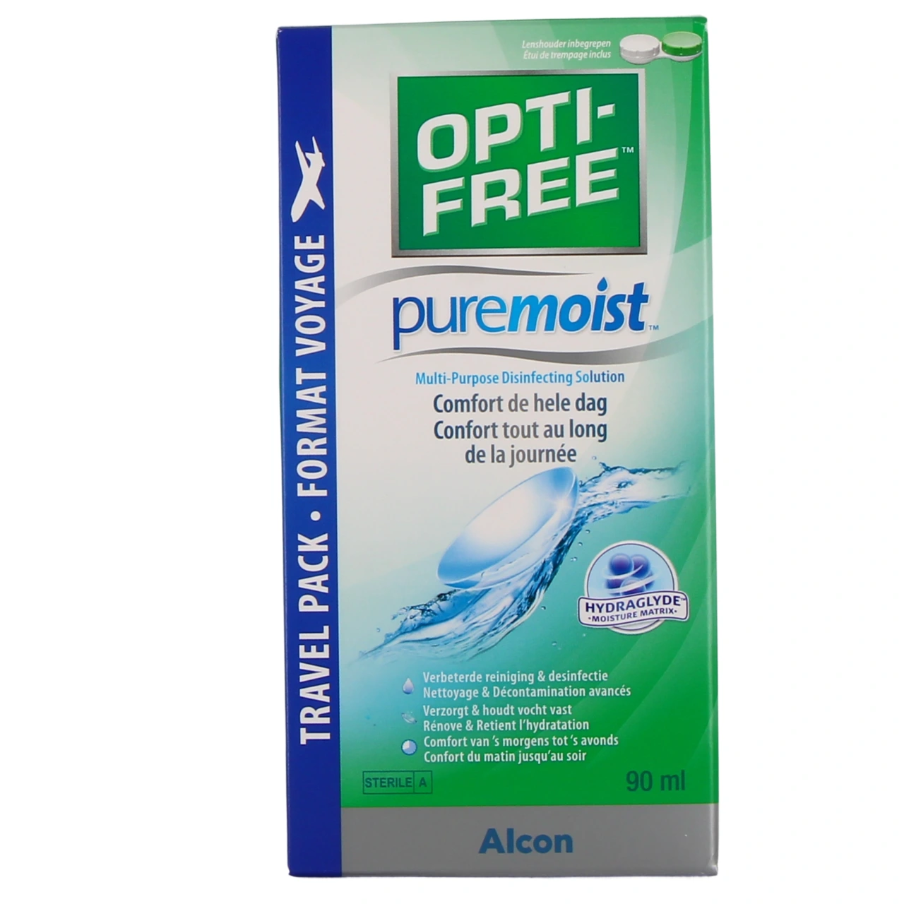 Opti Free PureMoist Solution pour Lentilles - Vue 3
